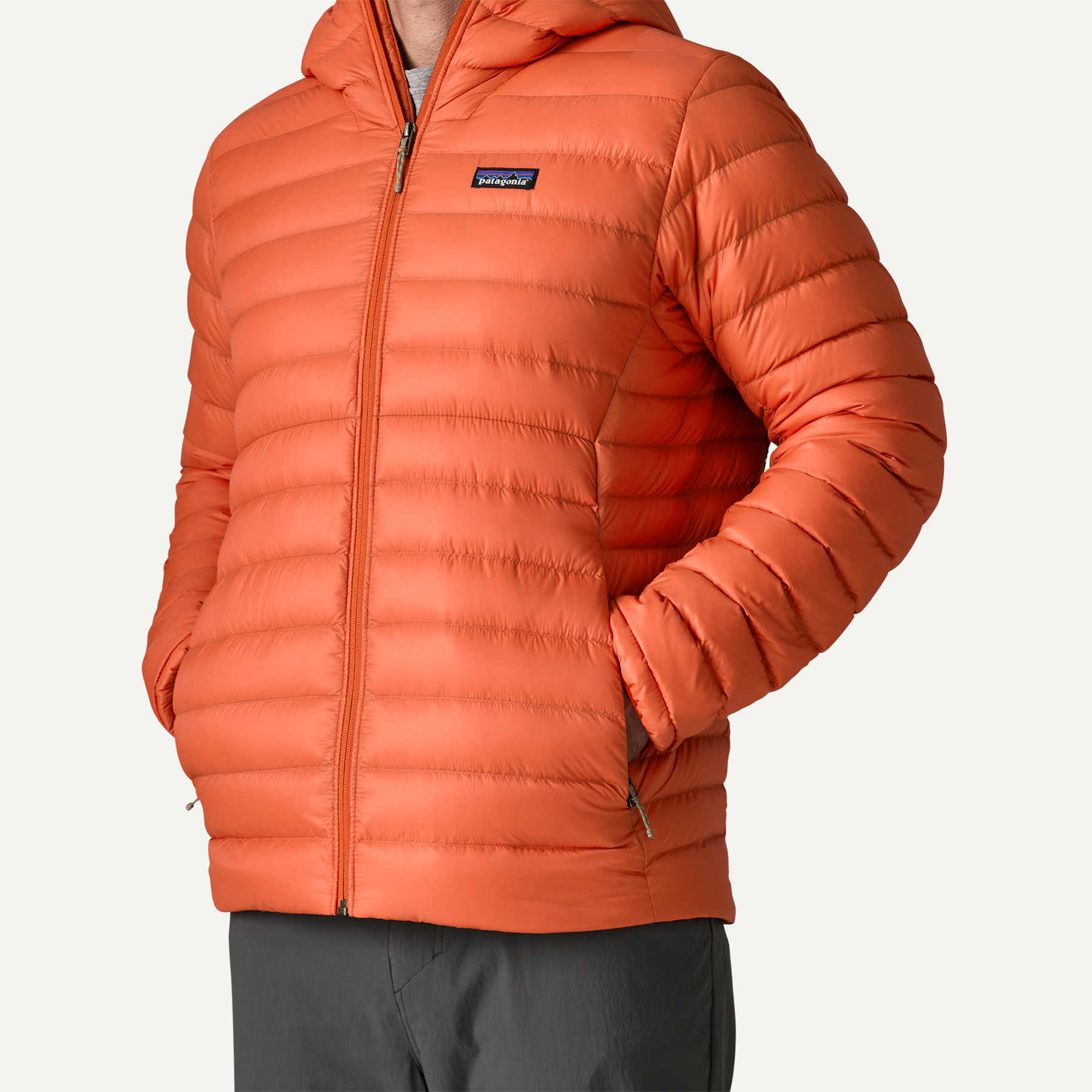 Men's Down Sweater Hoody - Image 7