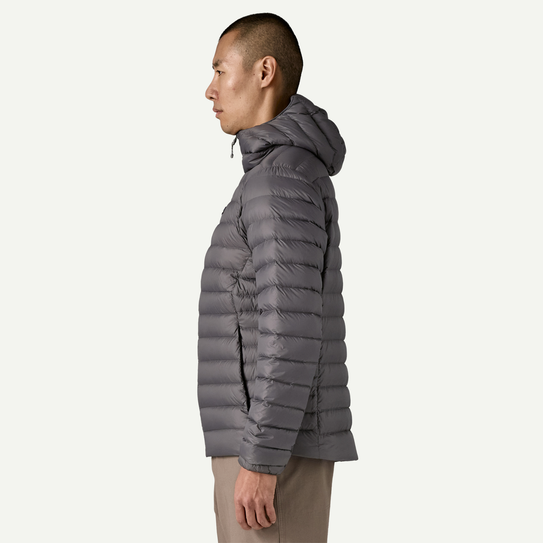 Men's Down Sweater Hoody - Image 5