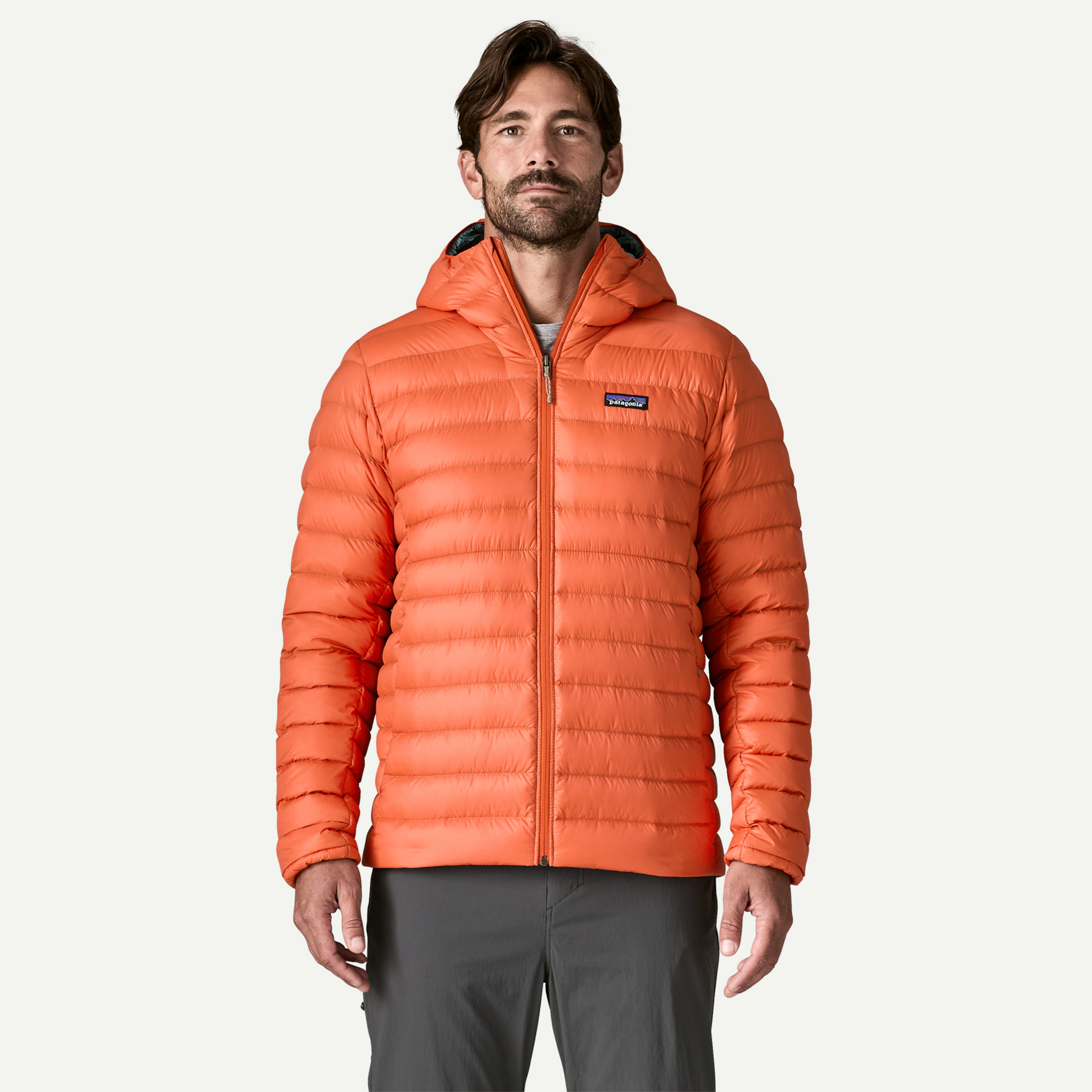 Men's Down Sweater Hoody - Image 2