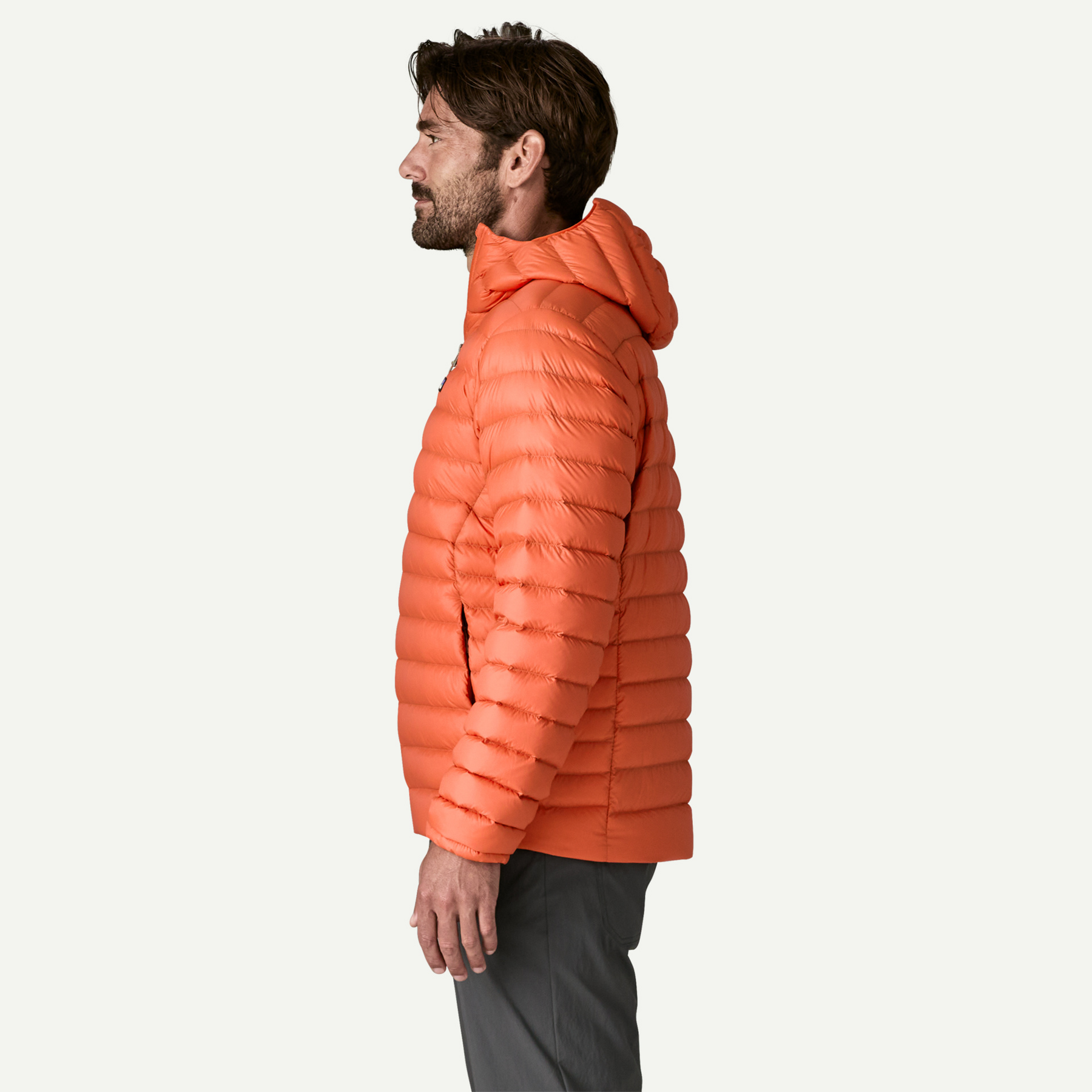 Men's Down Sweater Hoody - Image 5