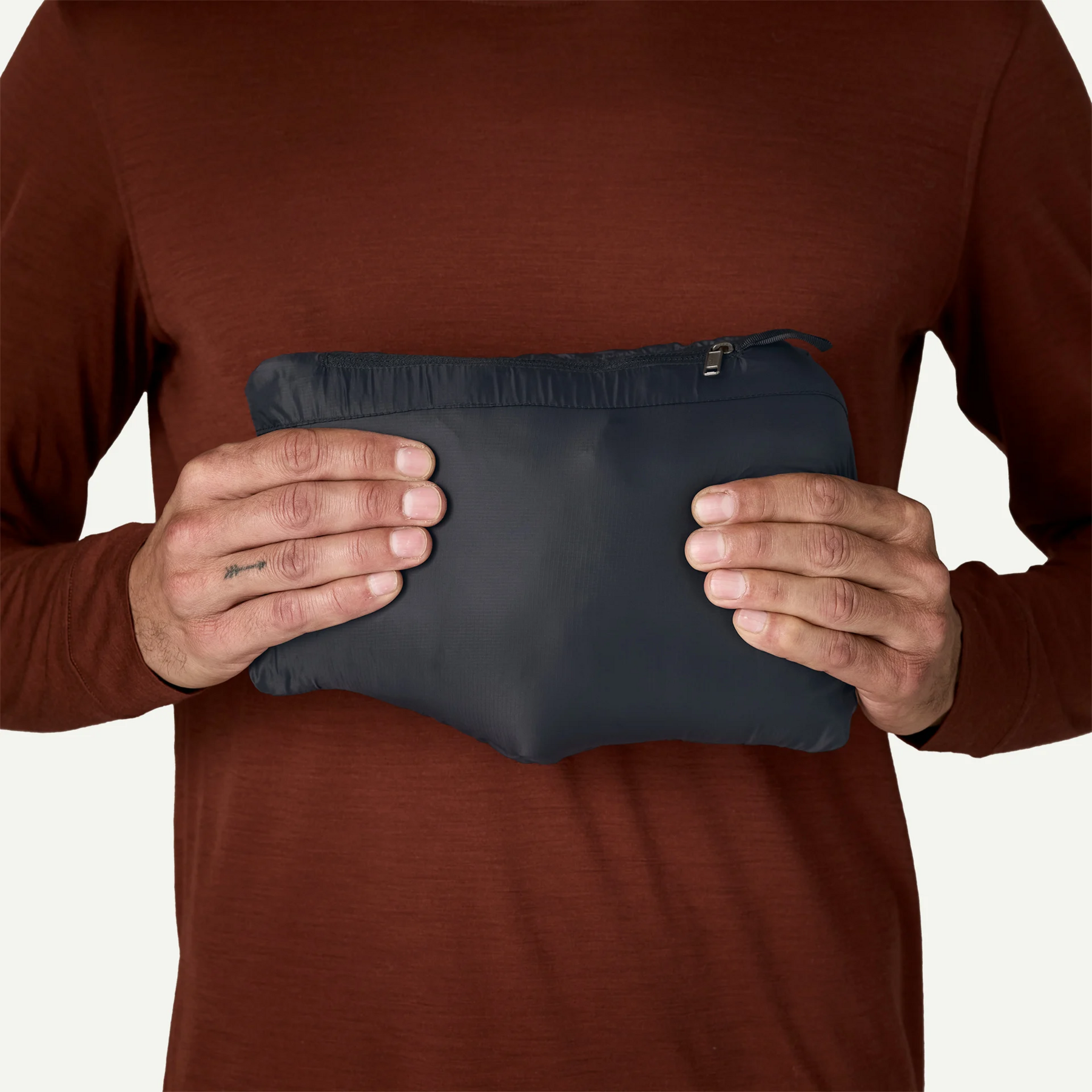 Men's Down Sweater Hoody - Image 12