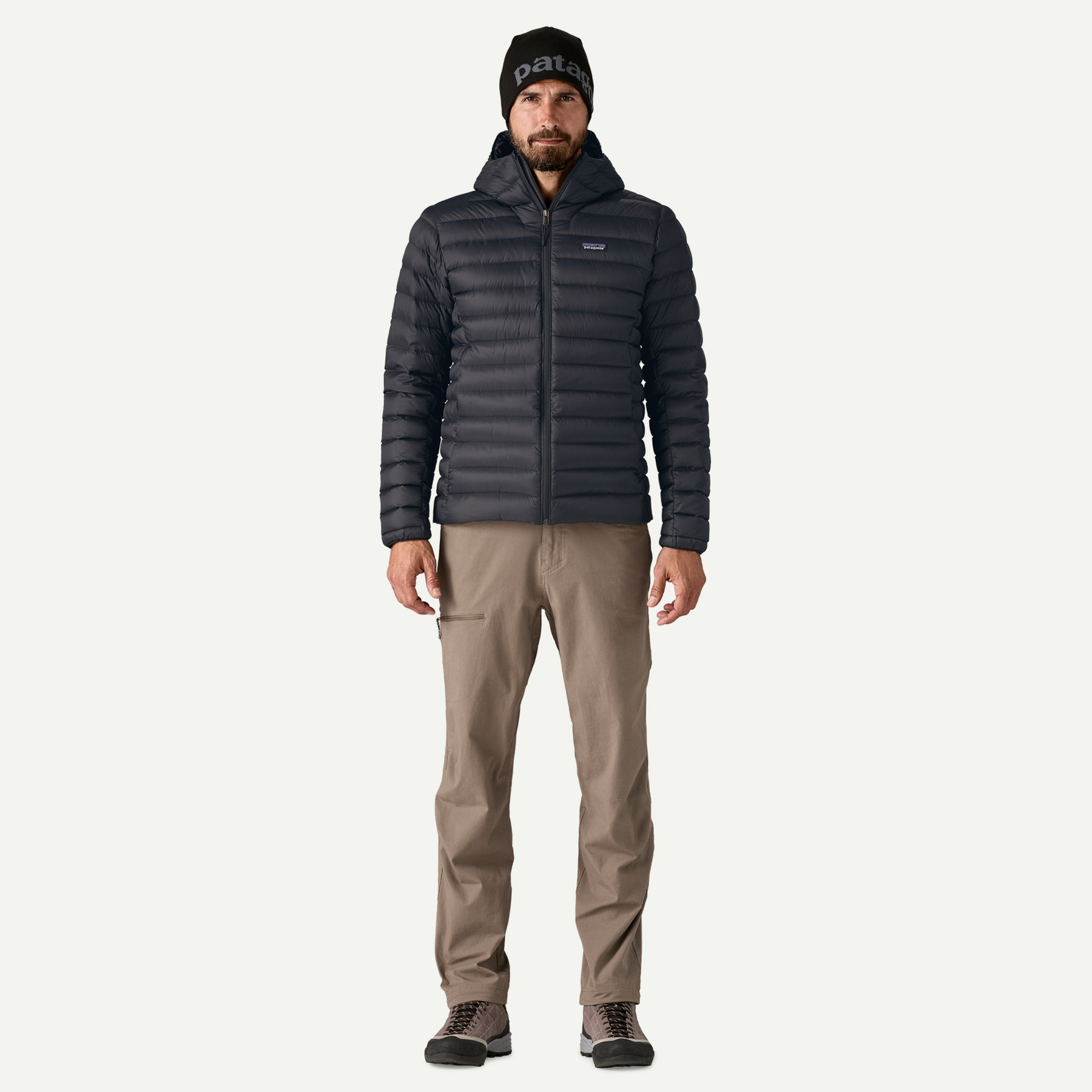 Men's Down Sweater Hoody - Image 4