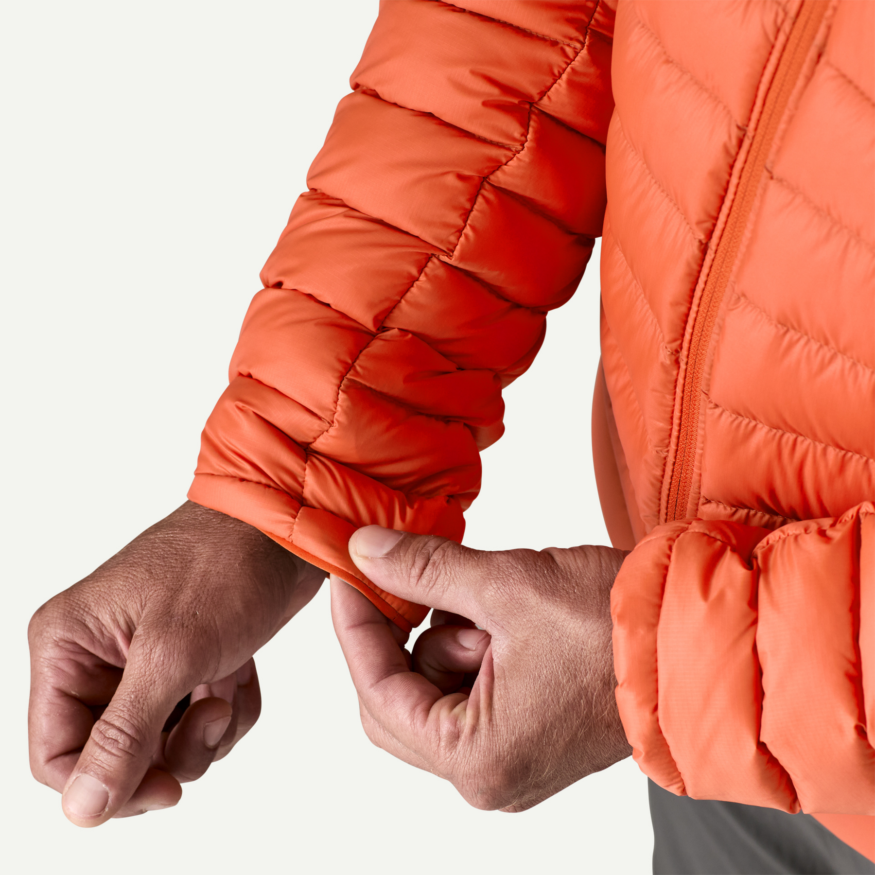 Men's Down Sweater Hoody - Image 11