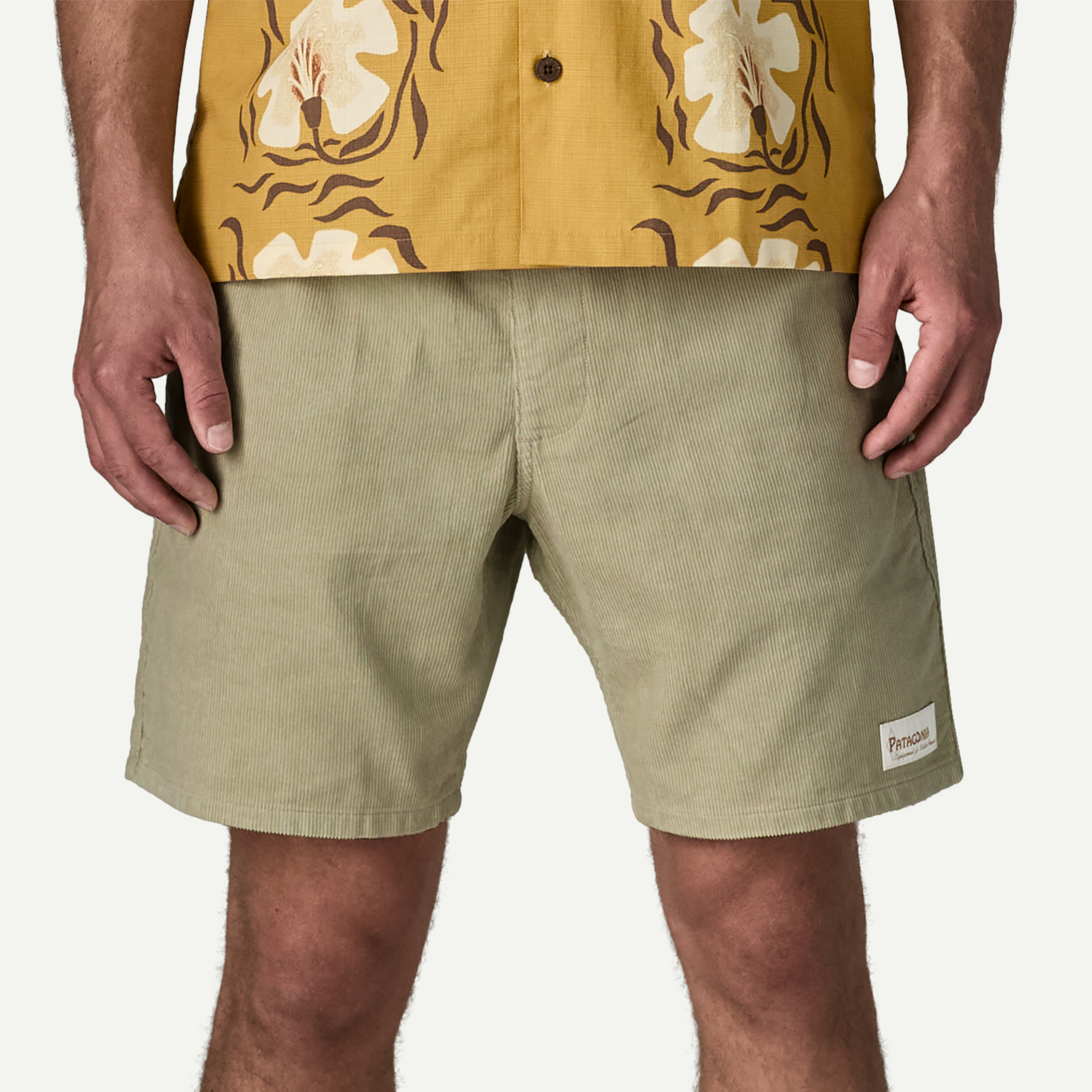 Men's Corduroy Volley Shorts - Image 2