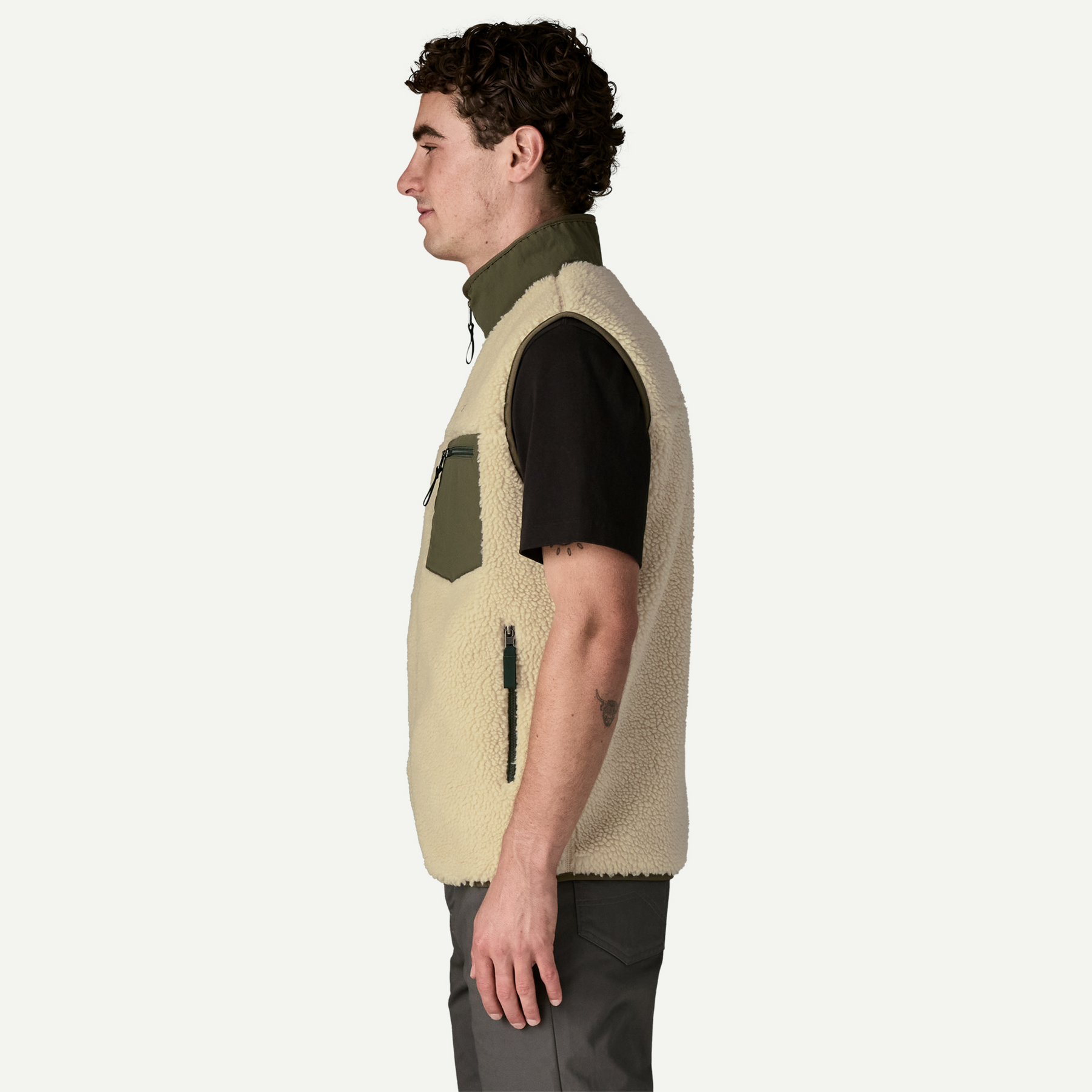 Men's Classic Retro-X Fleece Vest - Image 5