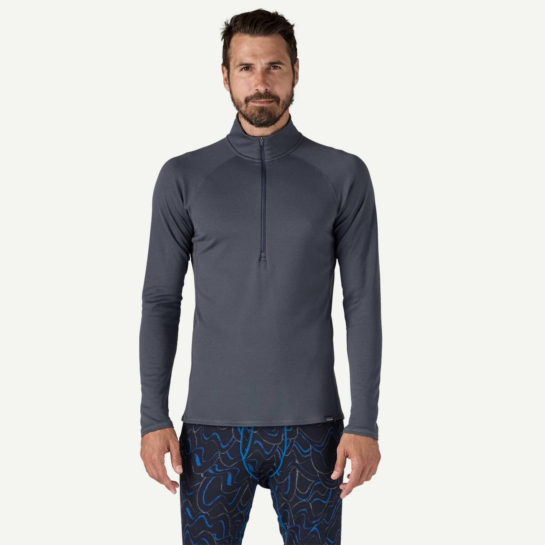 Men's Capilene Midweight Zip-Neck Pullover - Image 2