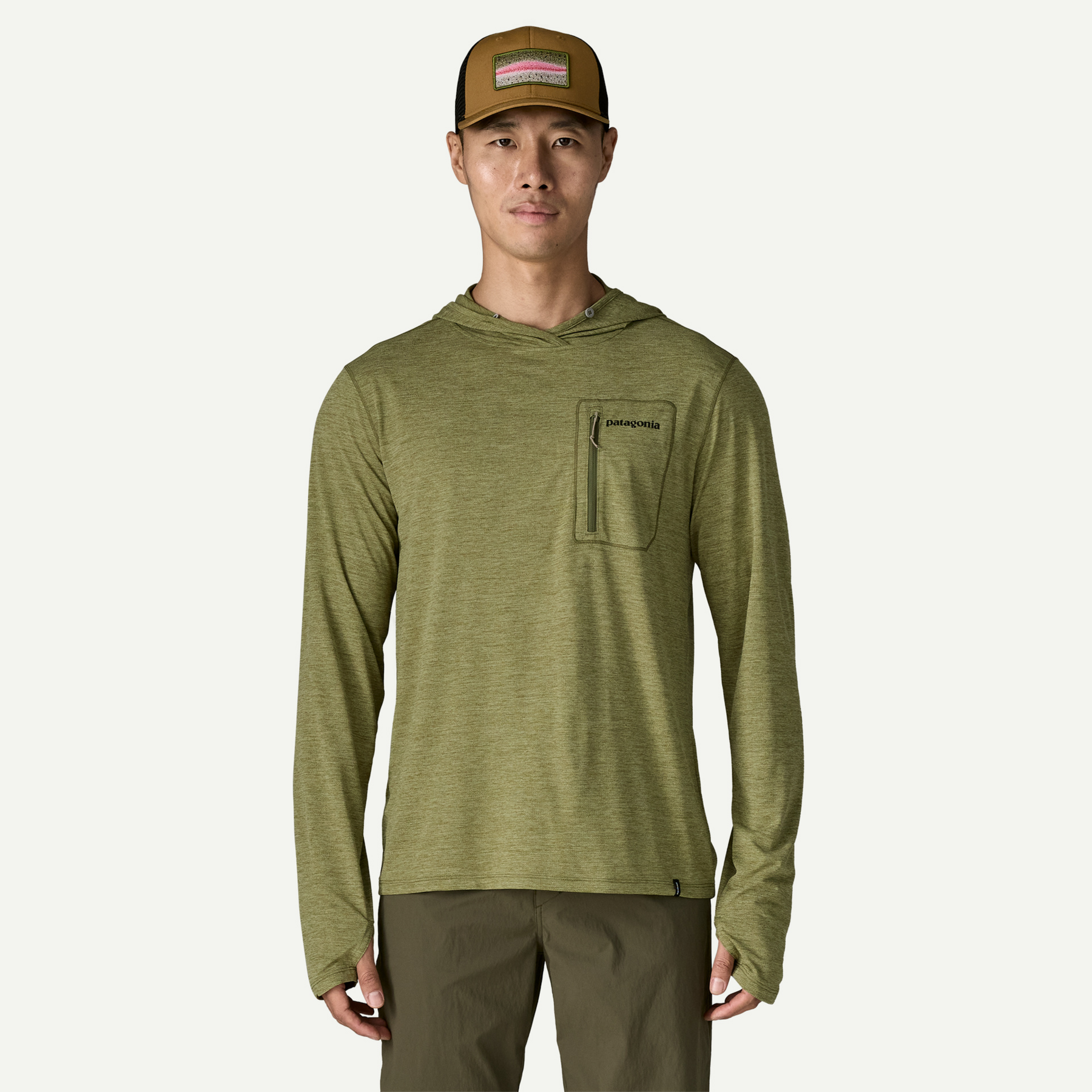 Men's Capilene Cool Sun Hoody - Fitz Roy Trout - Image 2