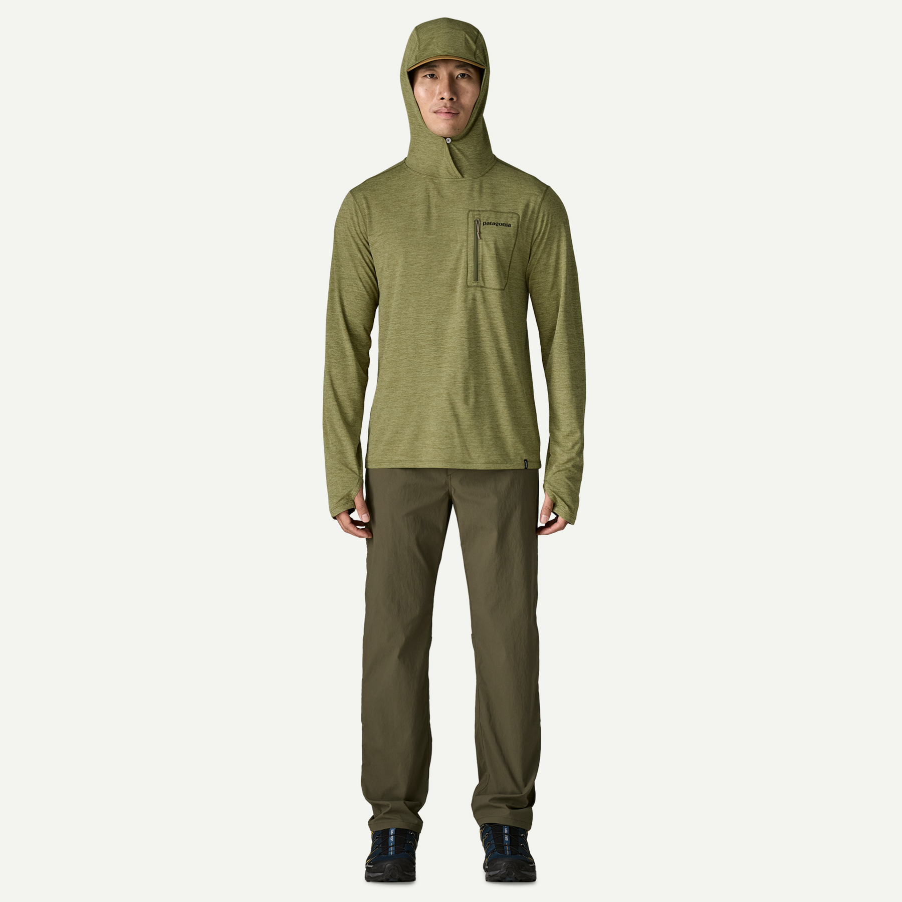 Men's Capilene Cool Sun Hoody - Fitz Roy Trout - Image 4