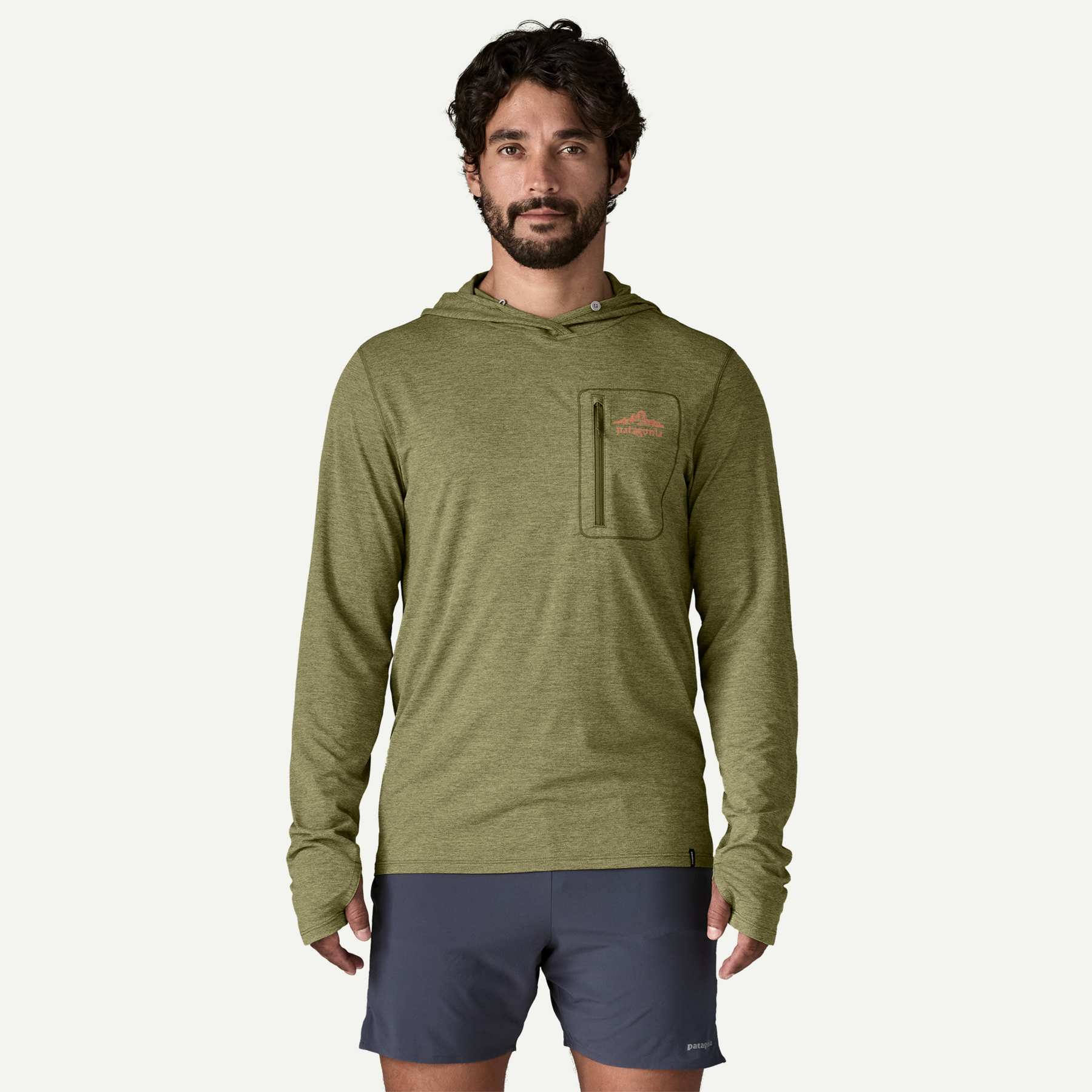 Men's Capilene Cool Sun Hoody - Cloud Crag Crest - Image 2