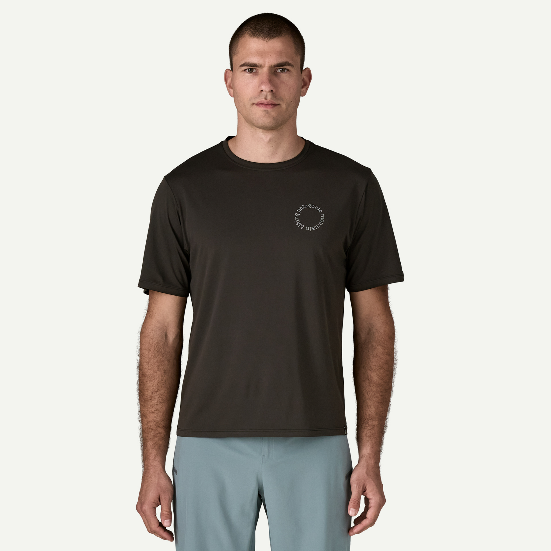 Men's Capilene Cool Daily Shirt - Spoke Stencil - Image 2