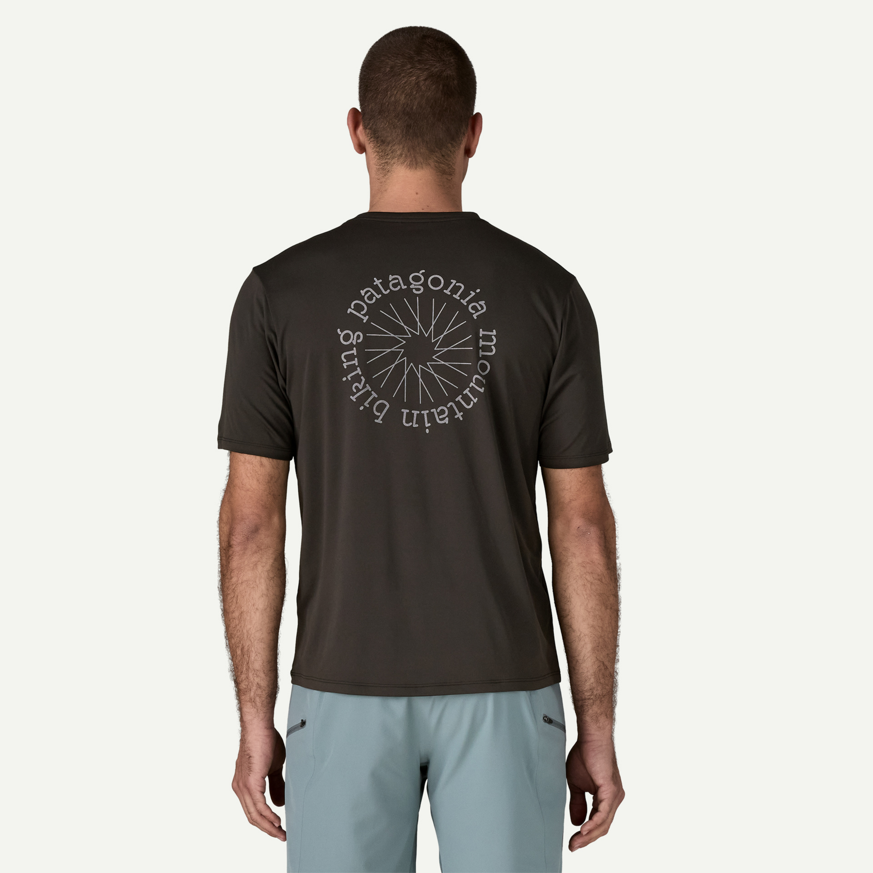 Men's Capilene Cool Daily Shirt - Spoke Stencil - Image 3