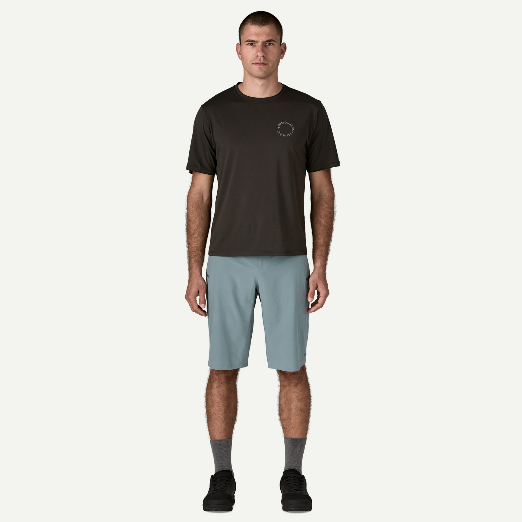 Men's Capilene Cool Daily Shirt - Spoke Stencil - Image 4