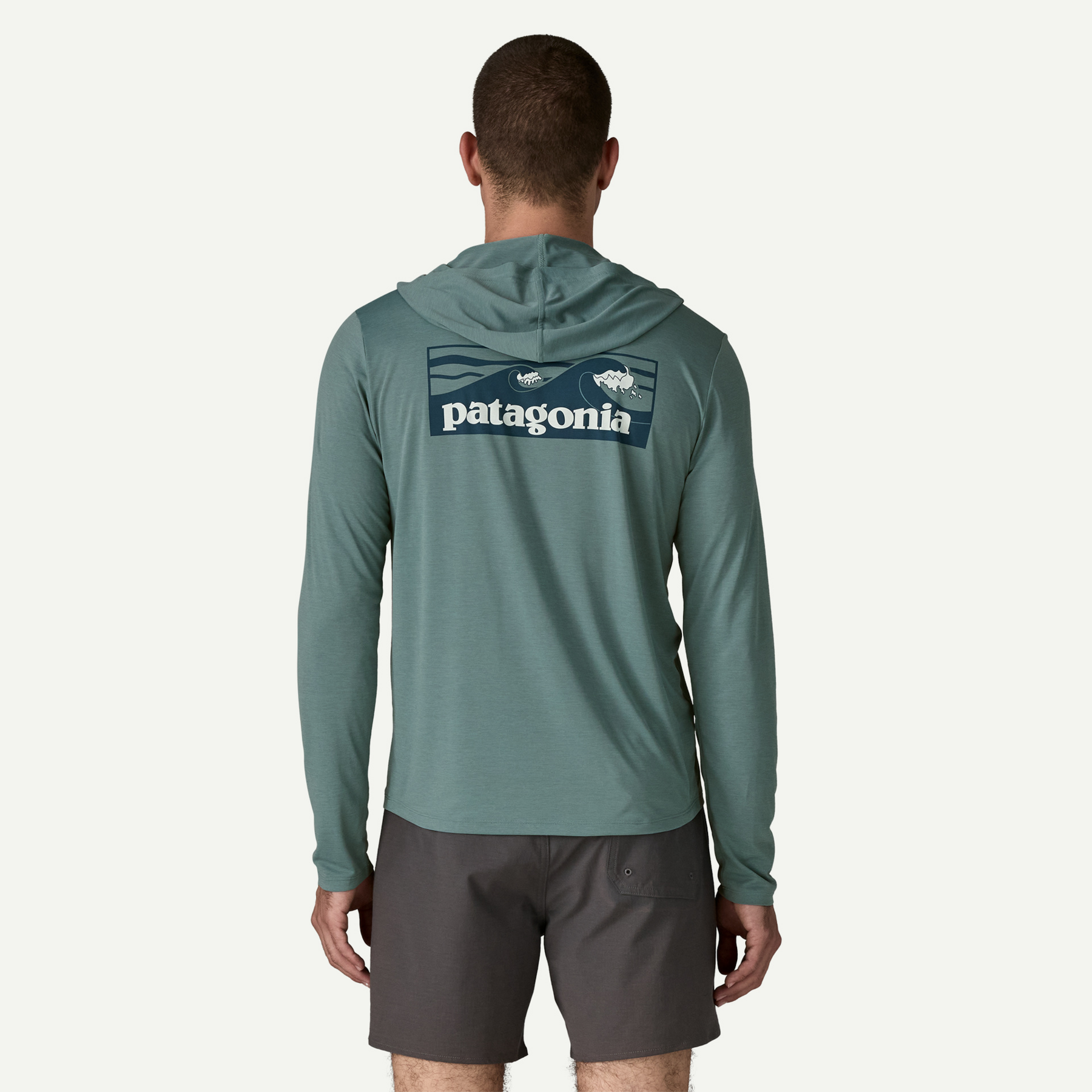 Men's Capilene Cool Daily Hoody - Boardshort Logo - Image 3