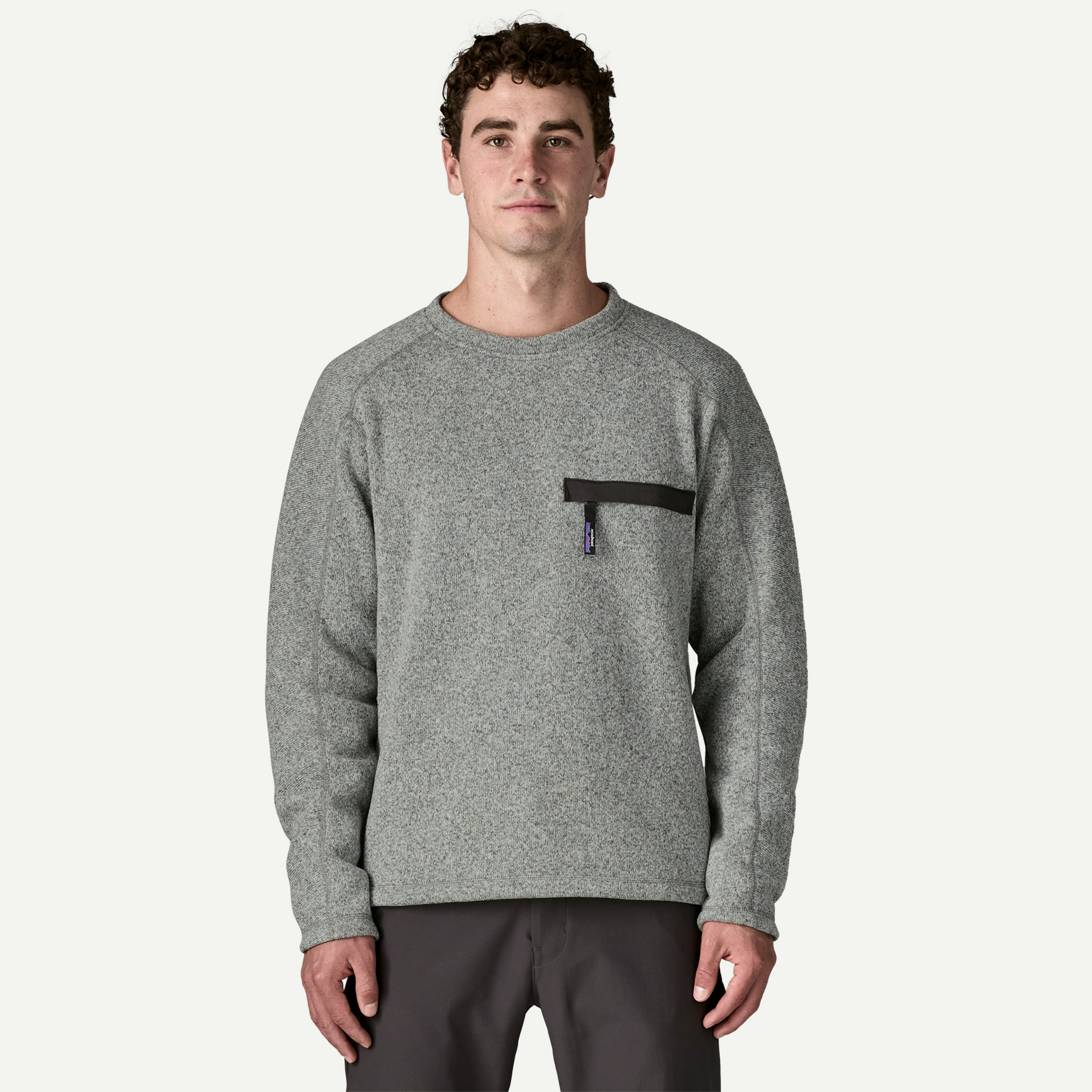 Men's Better Sweater Fleece Crewneck - Image 2