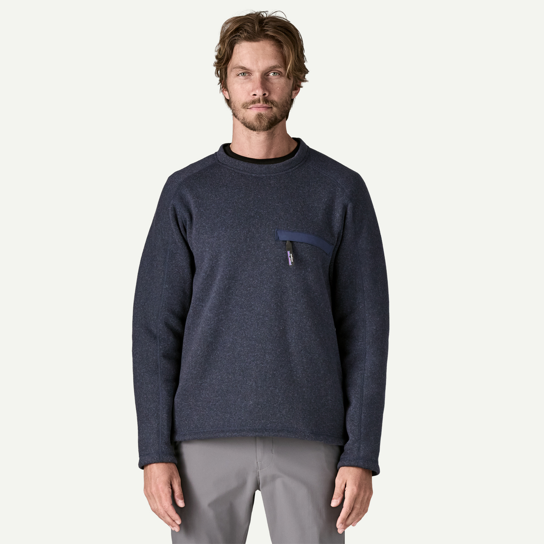 Men's Better Sweater Fleece Crewneck - Image 2