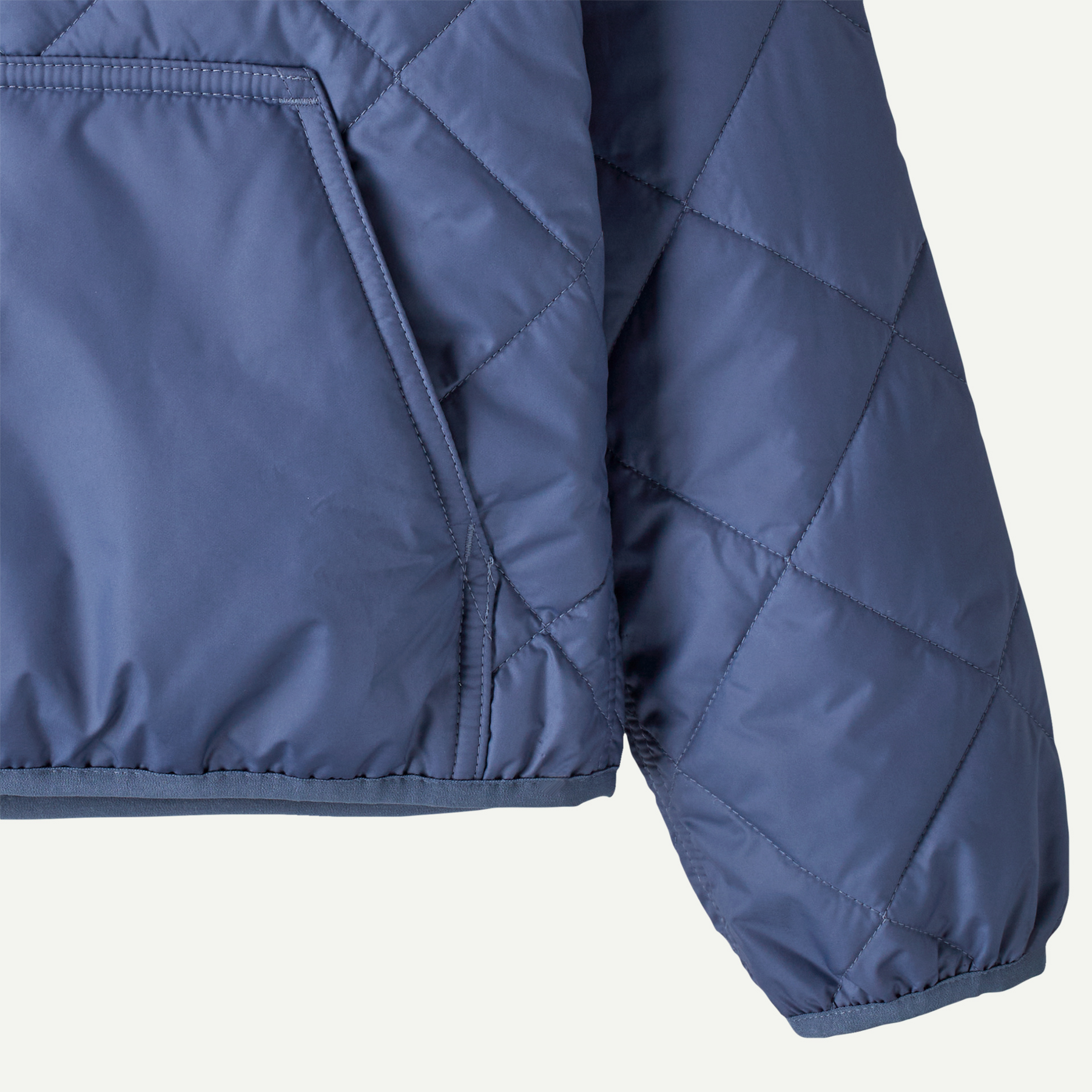 Kids' Diamond Quilted Hoody - Image 5