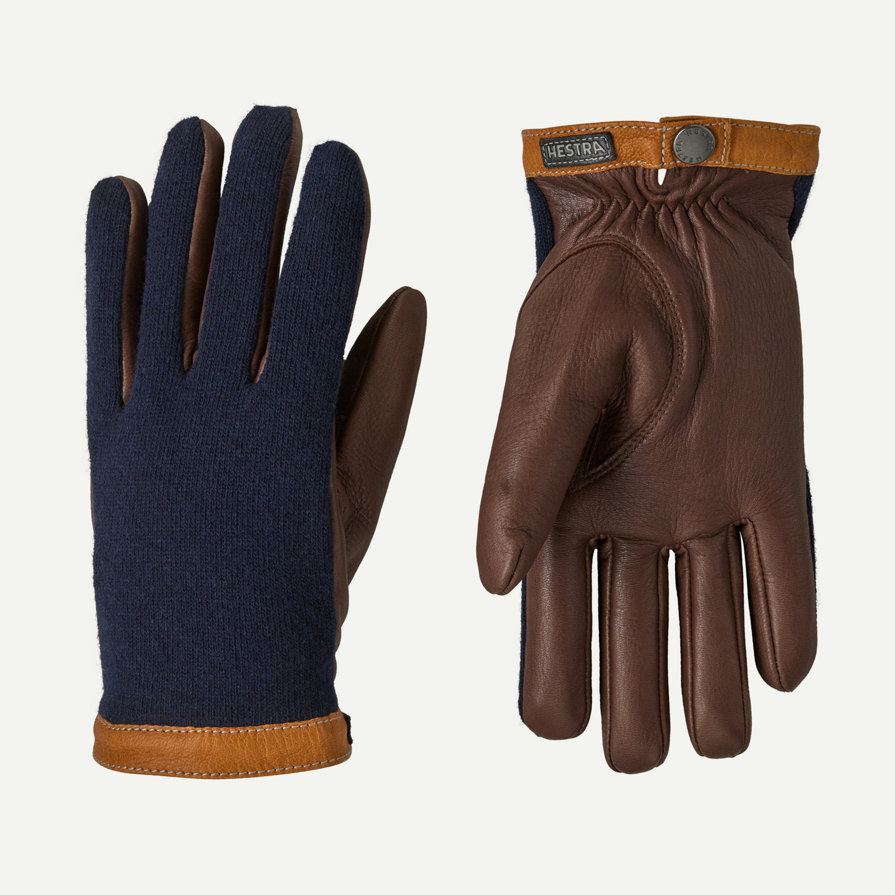 Hestra Deerskin Wool Tricot Gloves