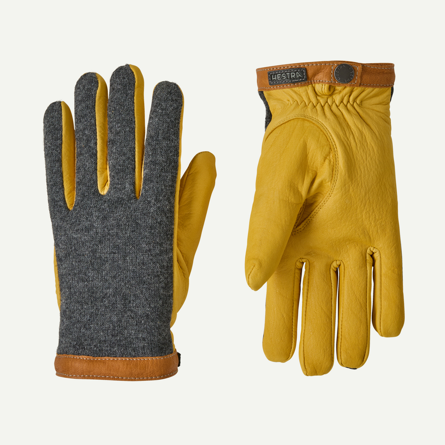 Hestra Deerskin Wool Tricot Gloves