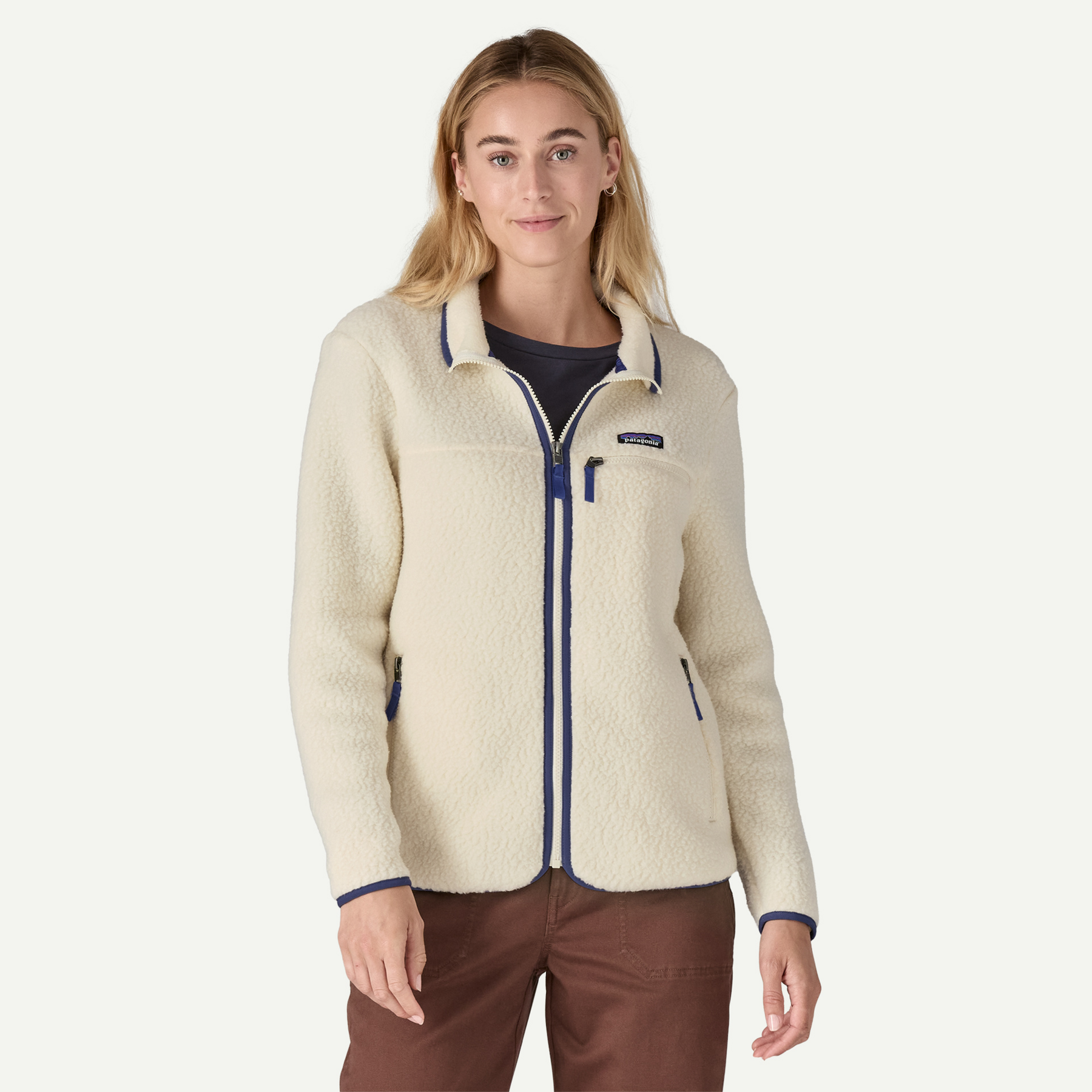 Women's Retro Pile Fleece Jacket