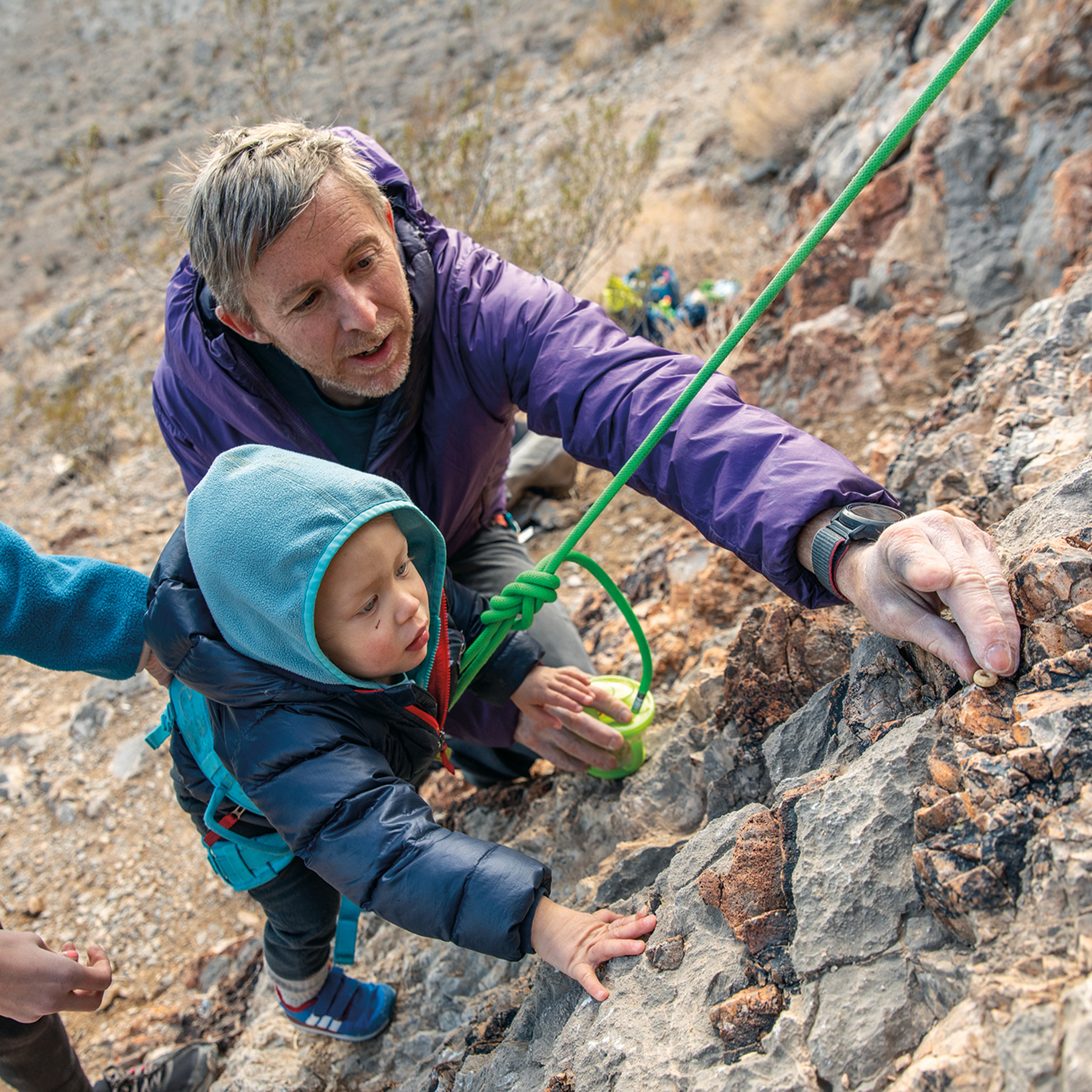 Baby Hi-Loft Down Sweater Hoody - Image 5