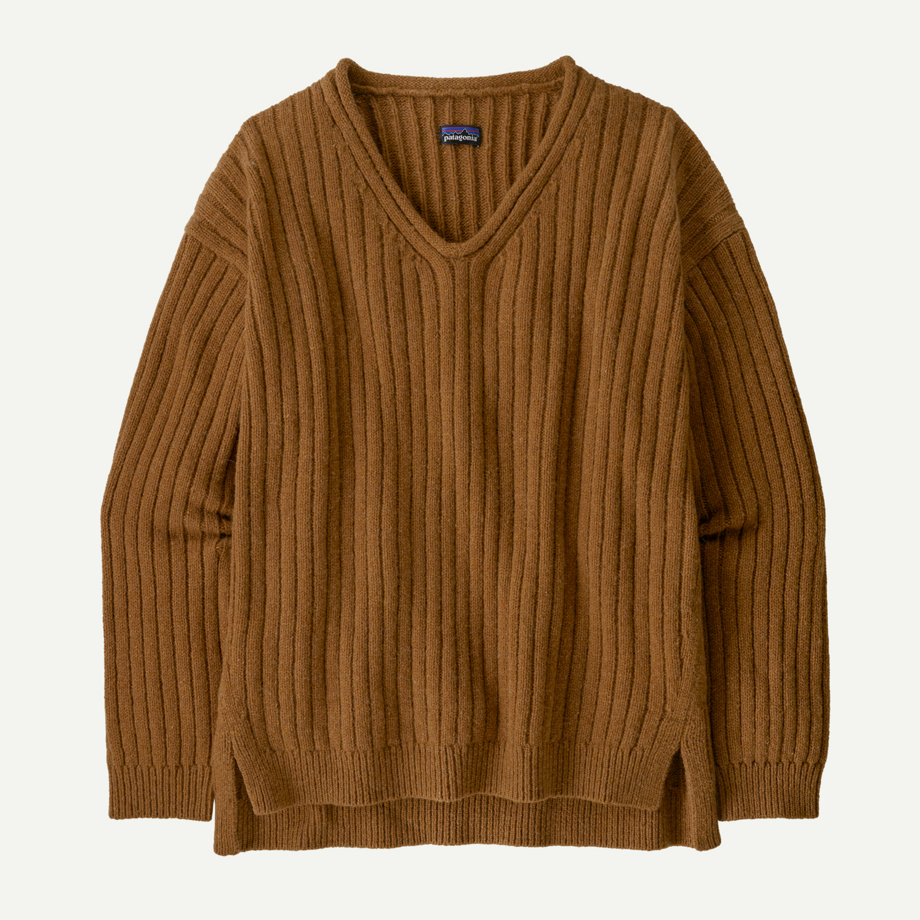 Women's Recycled Wool-Blend V-Neck Sweater