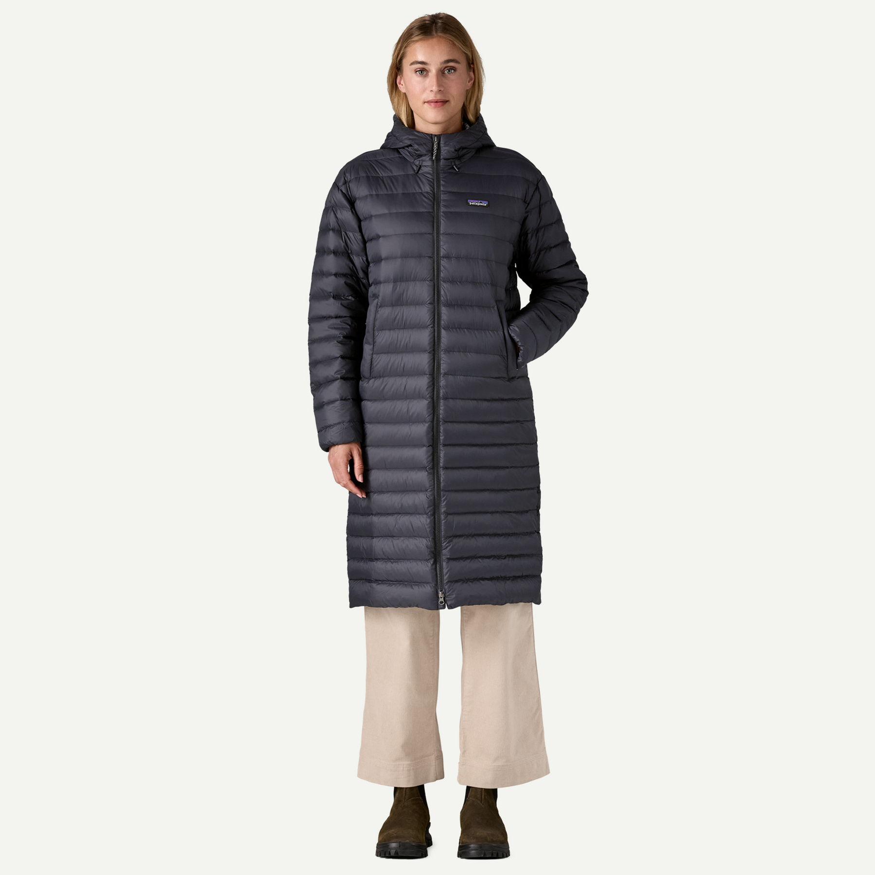 Women's Recycled Down Sweater Parka - Image 4
