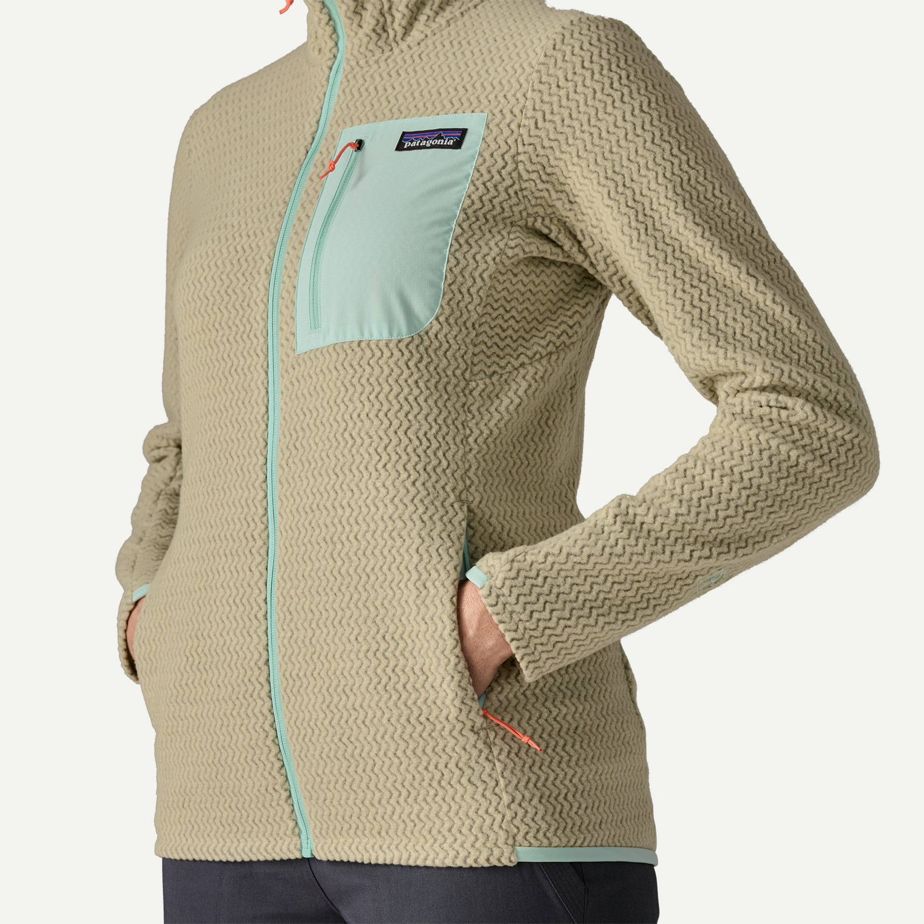 Women's R1 Air Fleece Full-Zip Hoody - Image 9