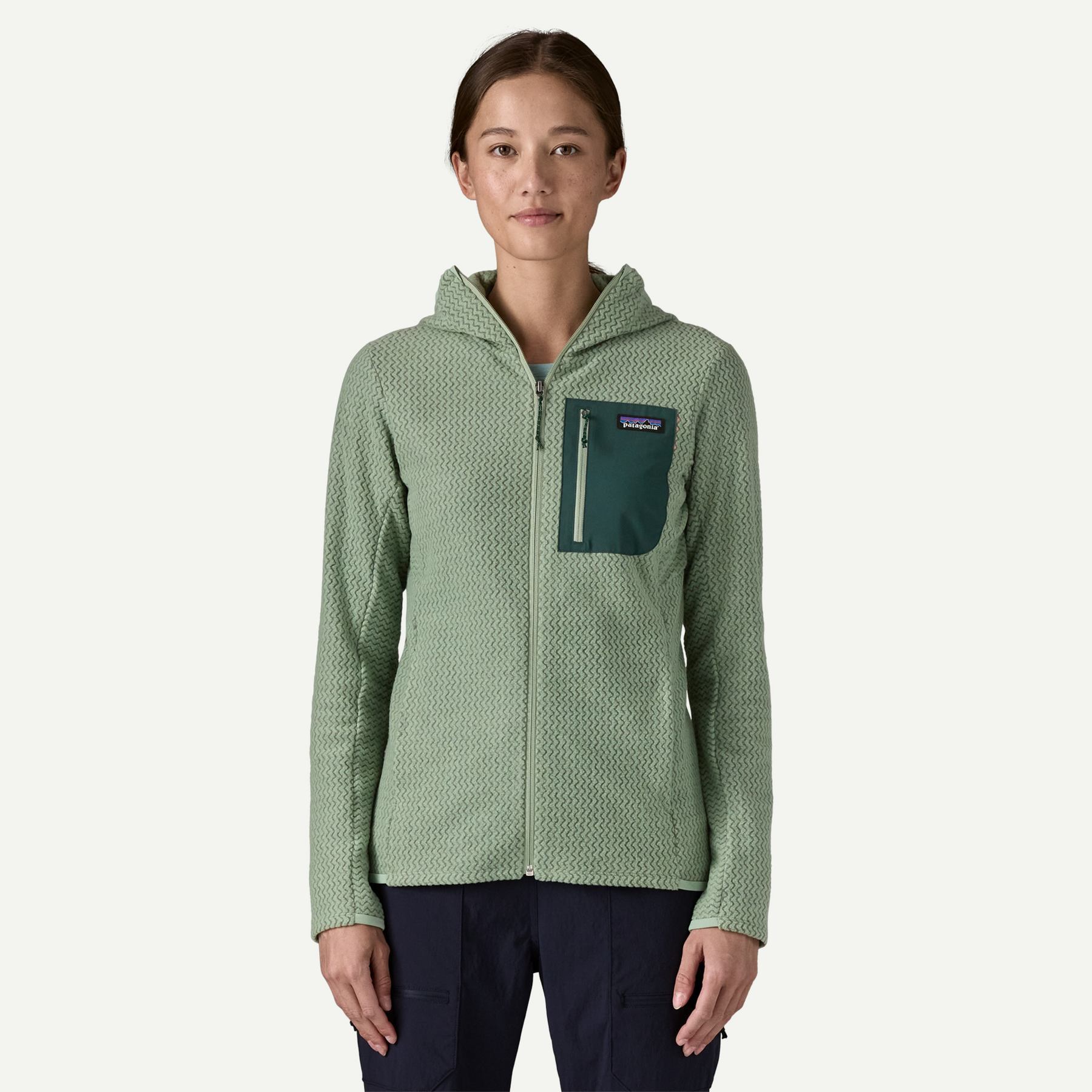 Women's R1 Air Fleece Full-Zip Hoody - Image 2