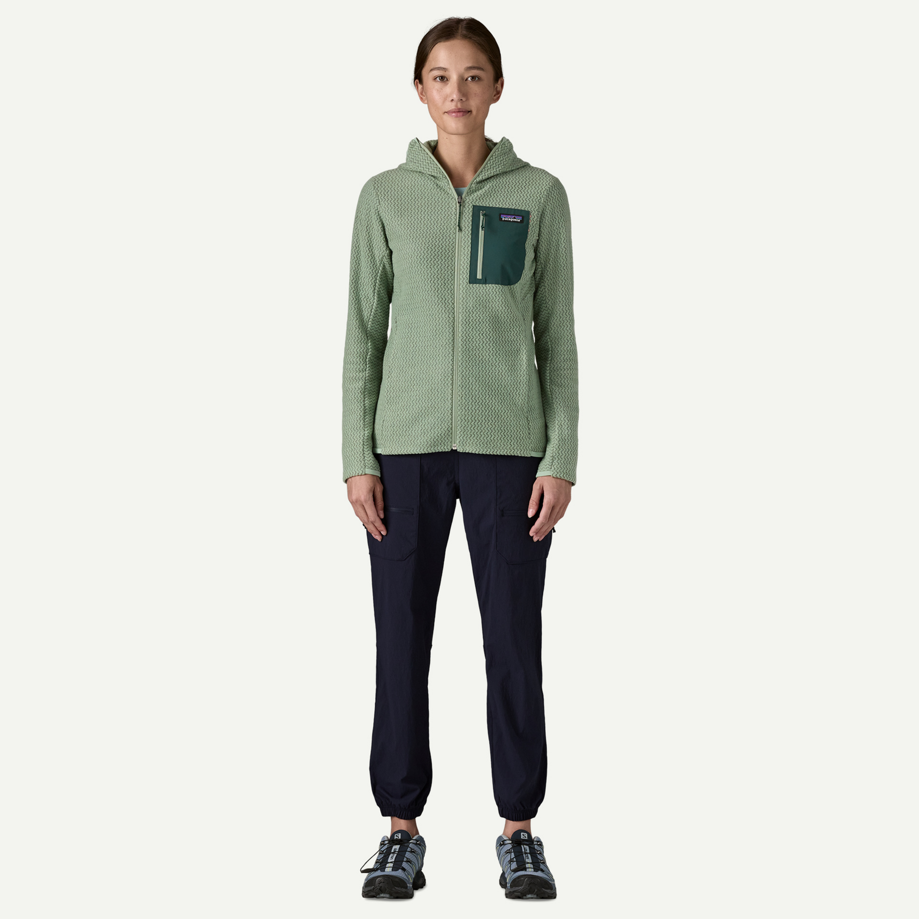 Women's R1 Air Fleece Full-Zip Hoody - Image 4