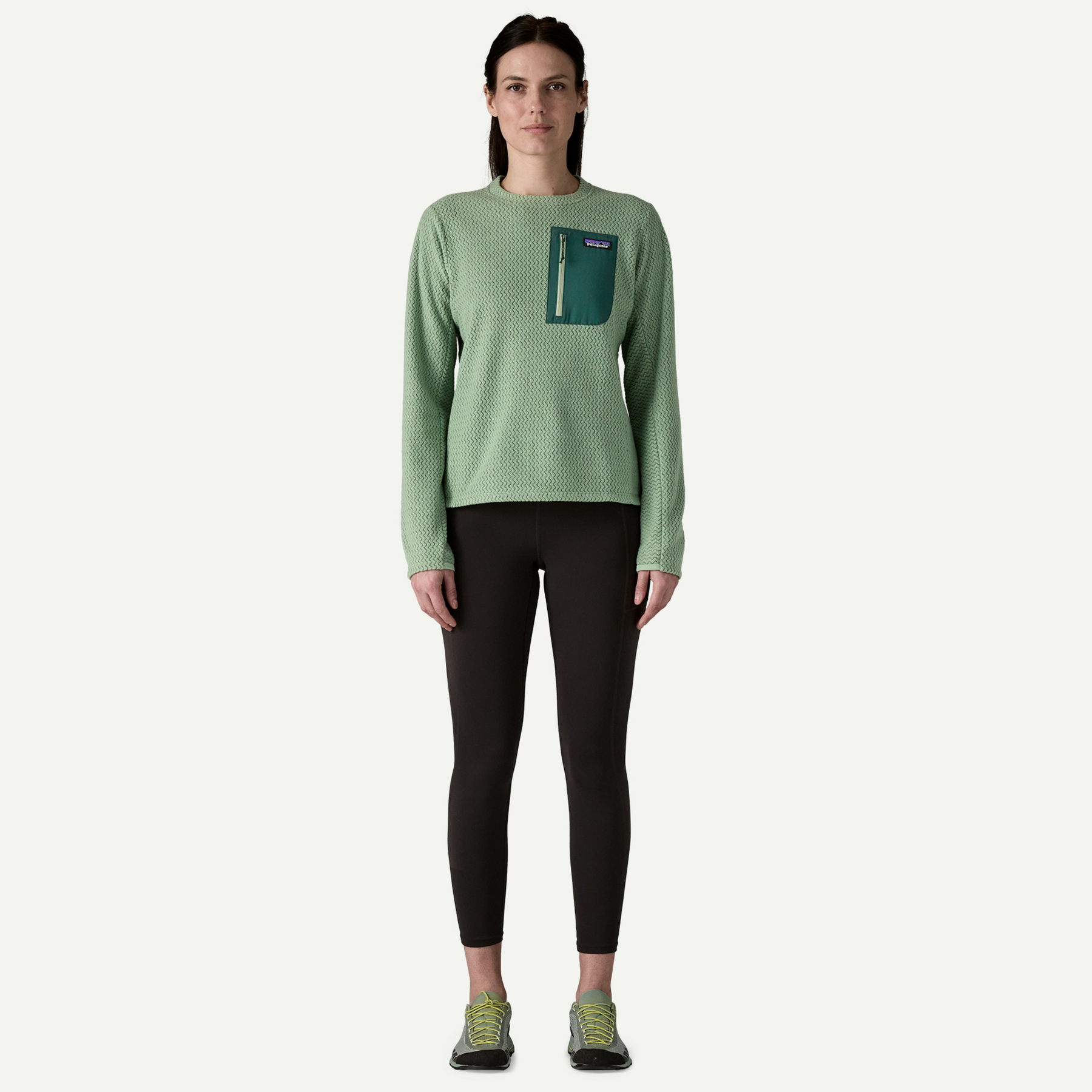 Women's R1 Air Fleece Crewneck - Image 4