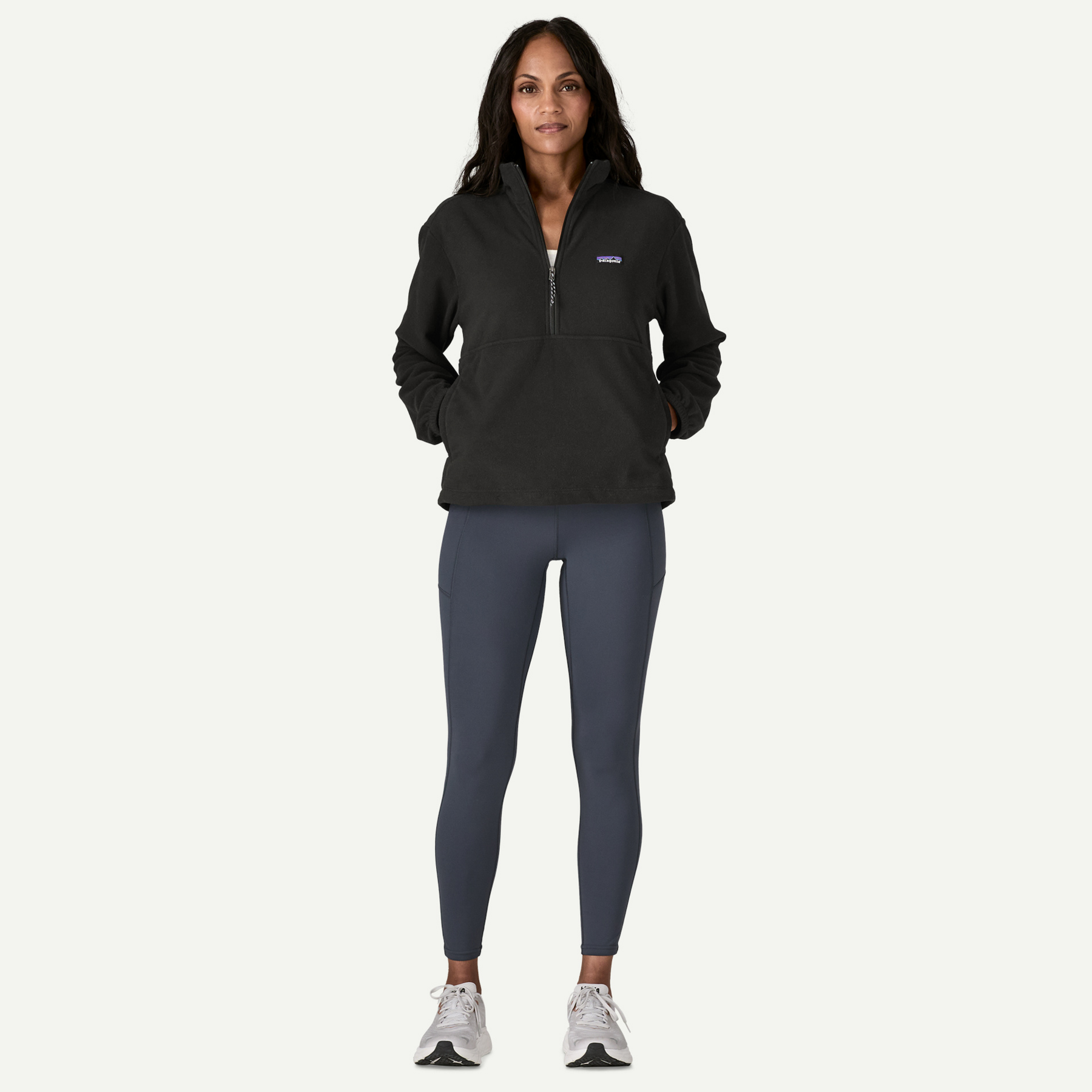 Women's Micro D 1/2-Zip Fleece Pullover - Image 4