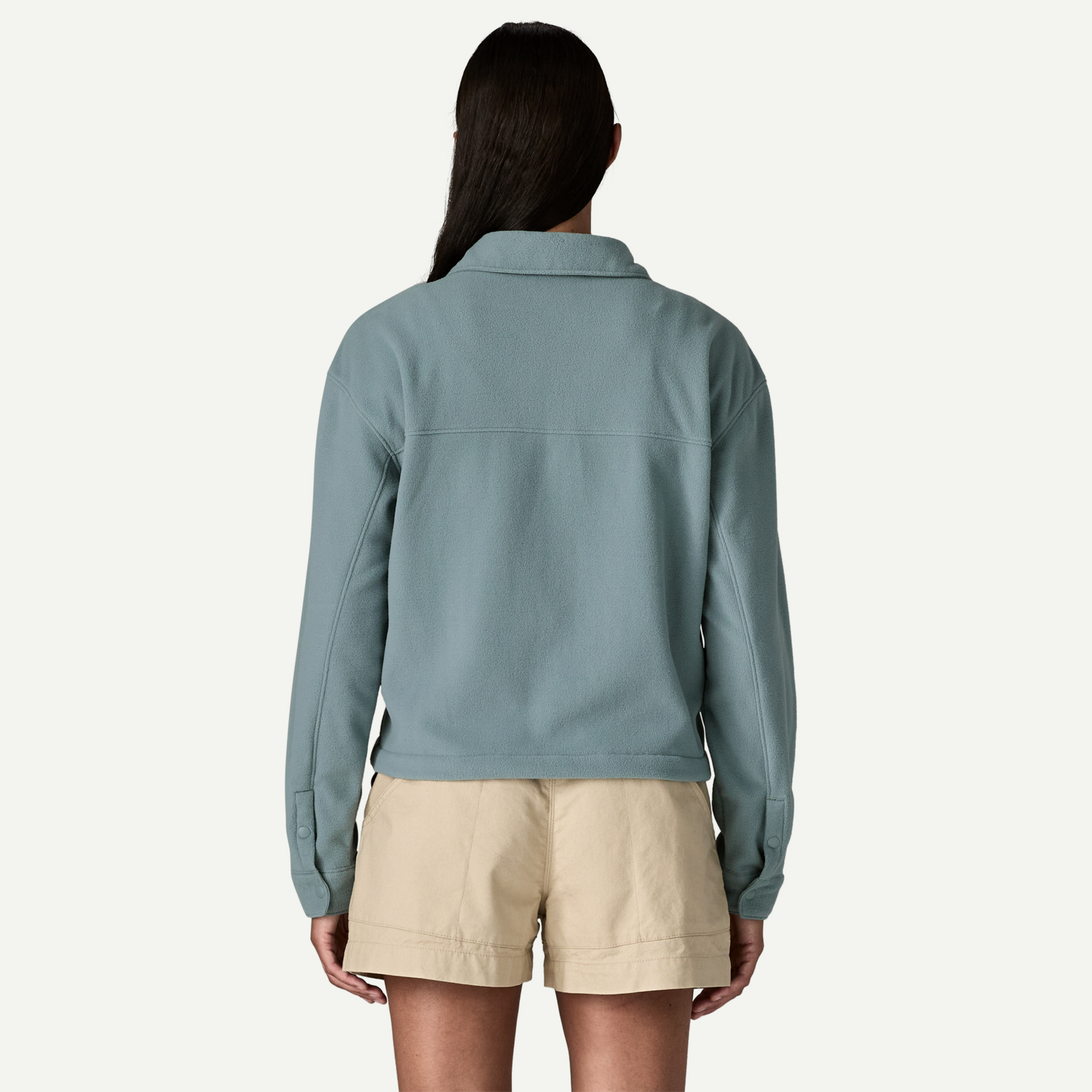 Women's Micro D Fleece Shirt Jacket - Image 3