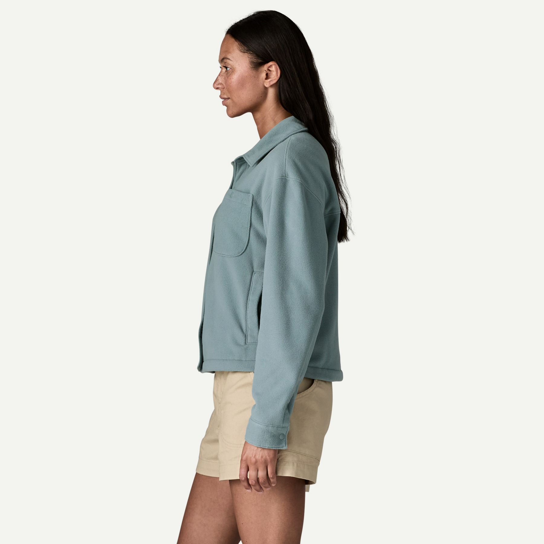 Women's Micro D Fleece Shirt Jacket - Image 5