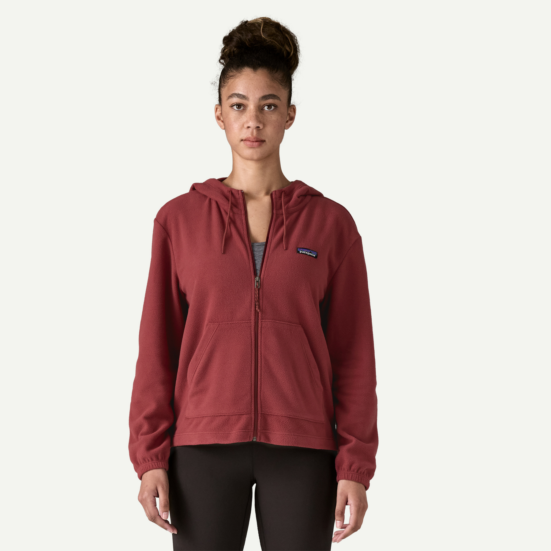 Women's Micro D Fleece Hoody - Image 2