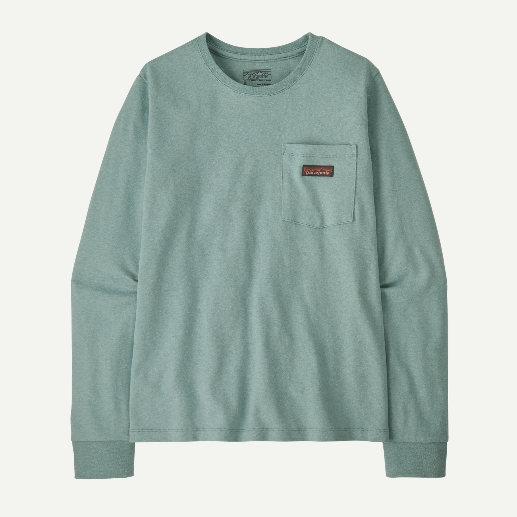 Women's Long-Sleeved Work Pocket T-Shirt