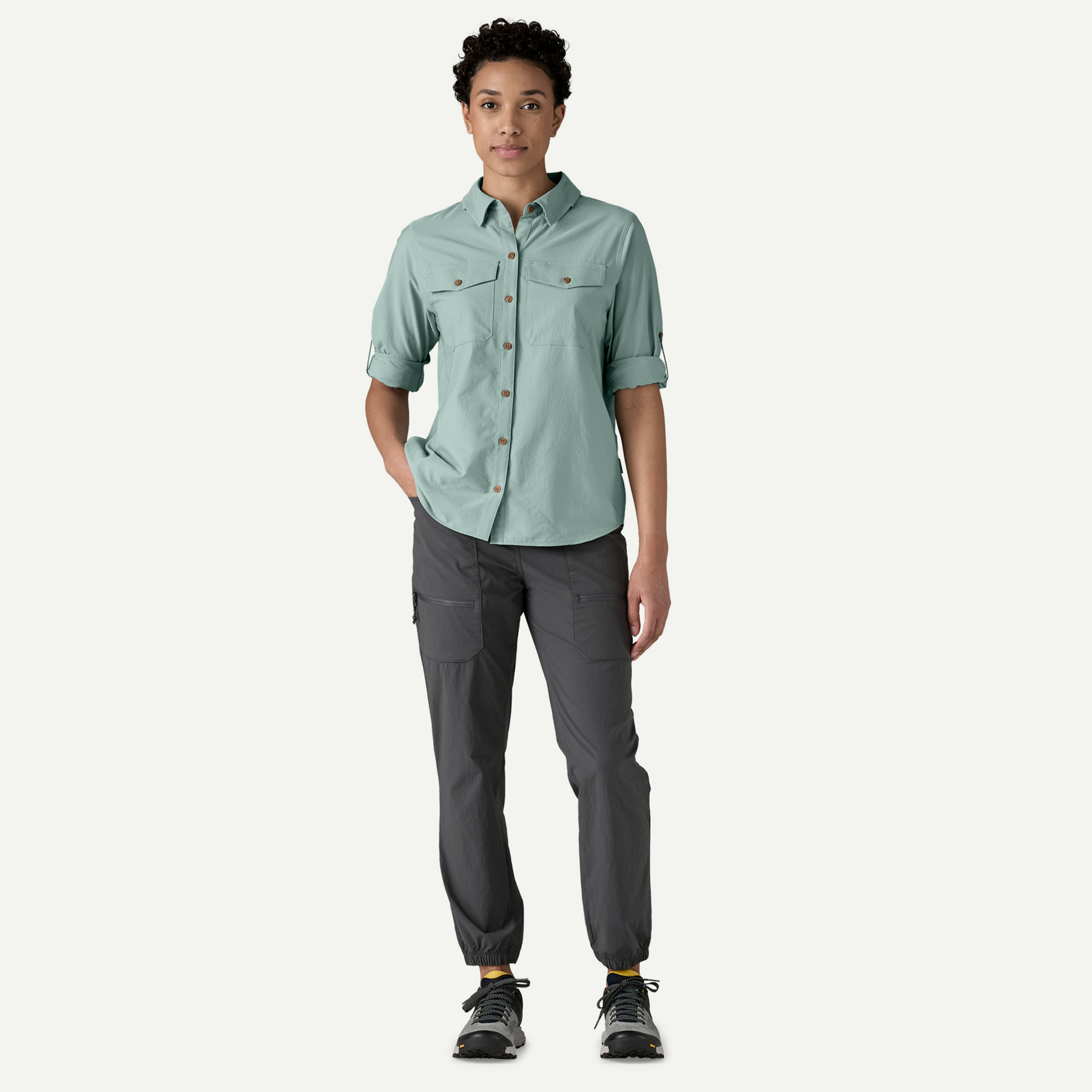 Women's Long-Sleeved Self-Guided Sun Shirt - Image 4