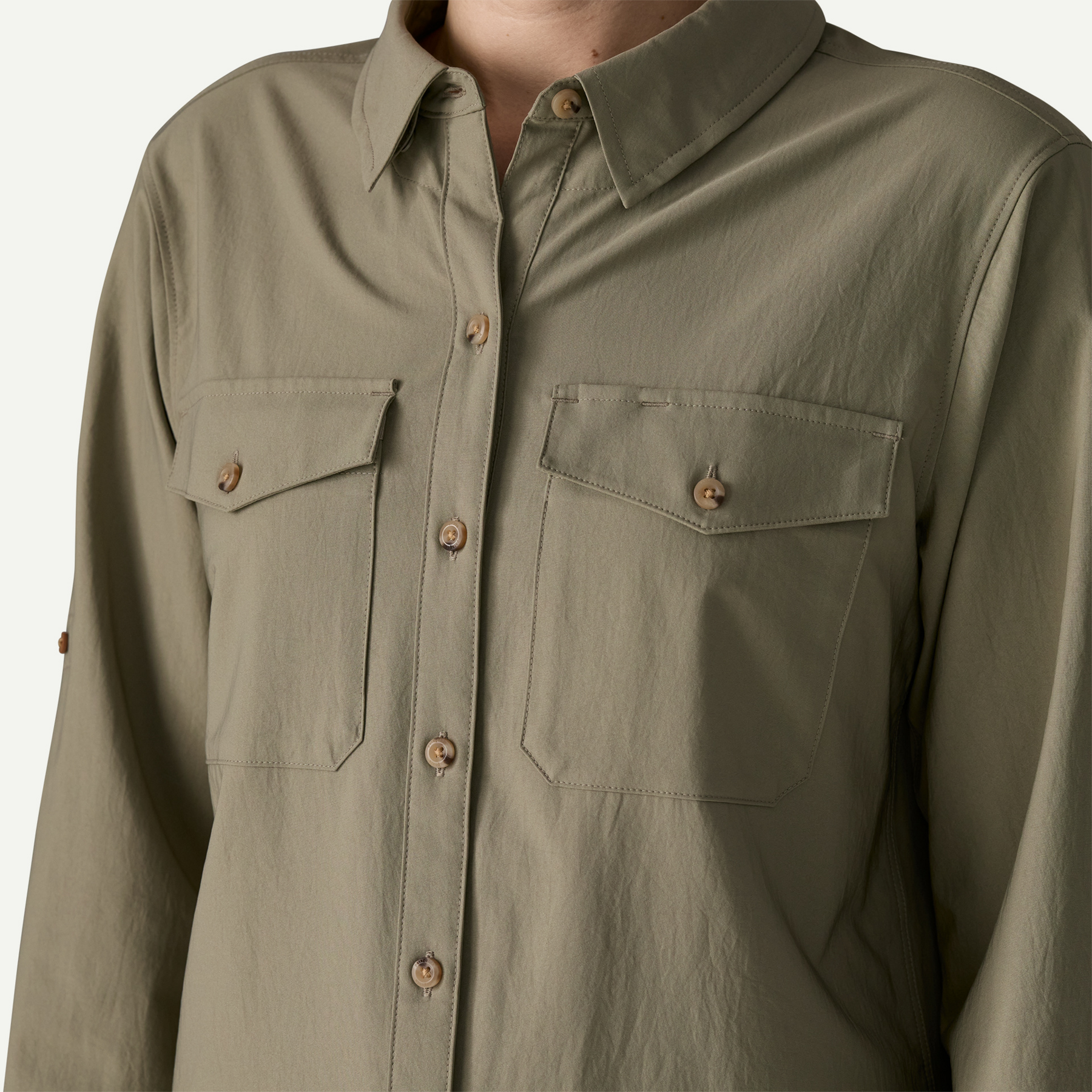 Women's Long-Sleeved Self-Guided Sun Shirt - Image 5