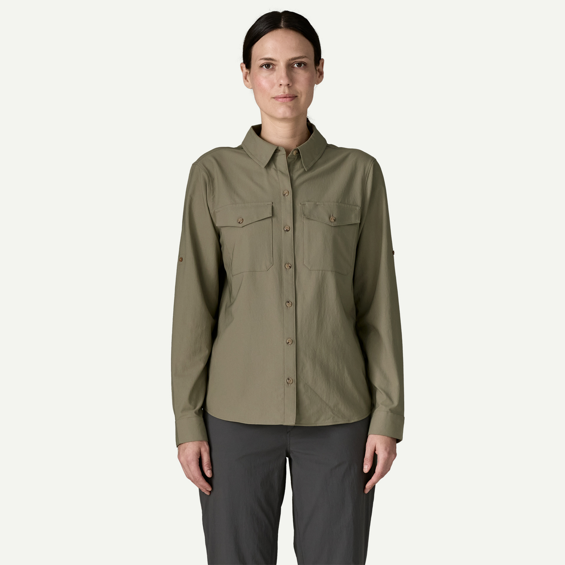 Women's Long-Sleeved Self-Guided Sun Shirt - Image 2