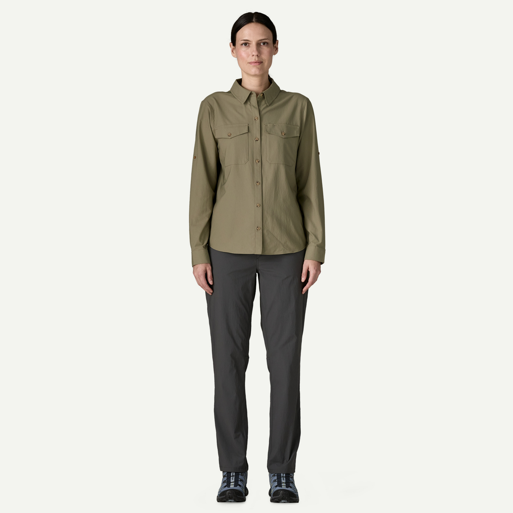 Women's Long-Sleeved Self-Guided Sun Shirt - Image 4
