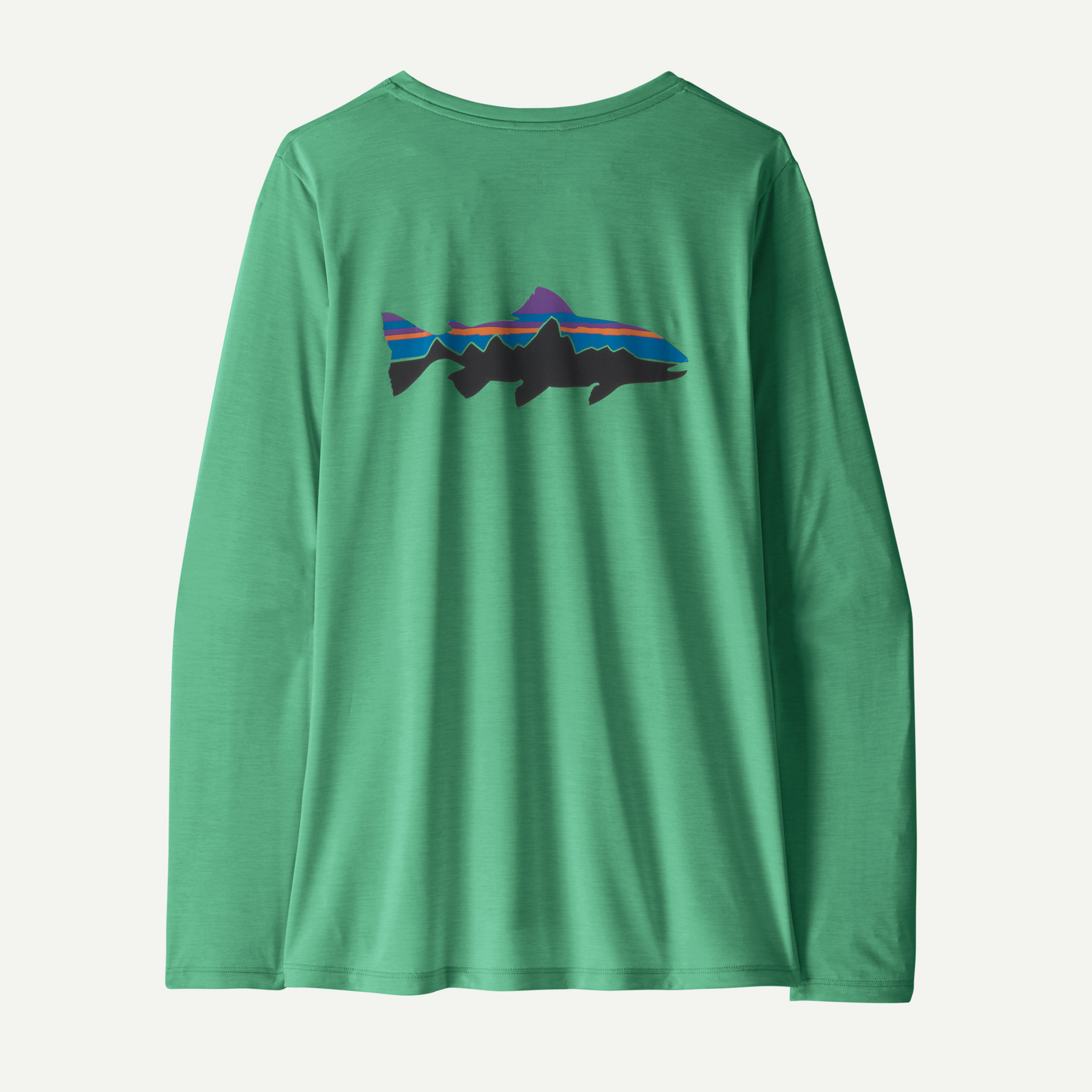 Women's Long-Sleeved Capilene Cool Daily Shirt - Fitz Roy Trout