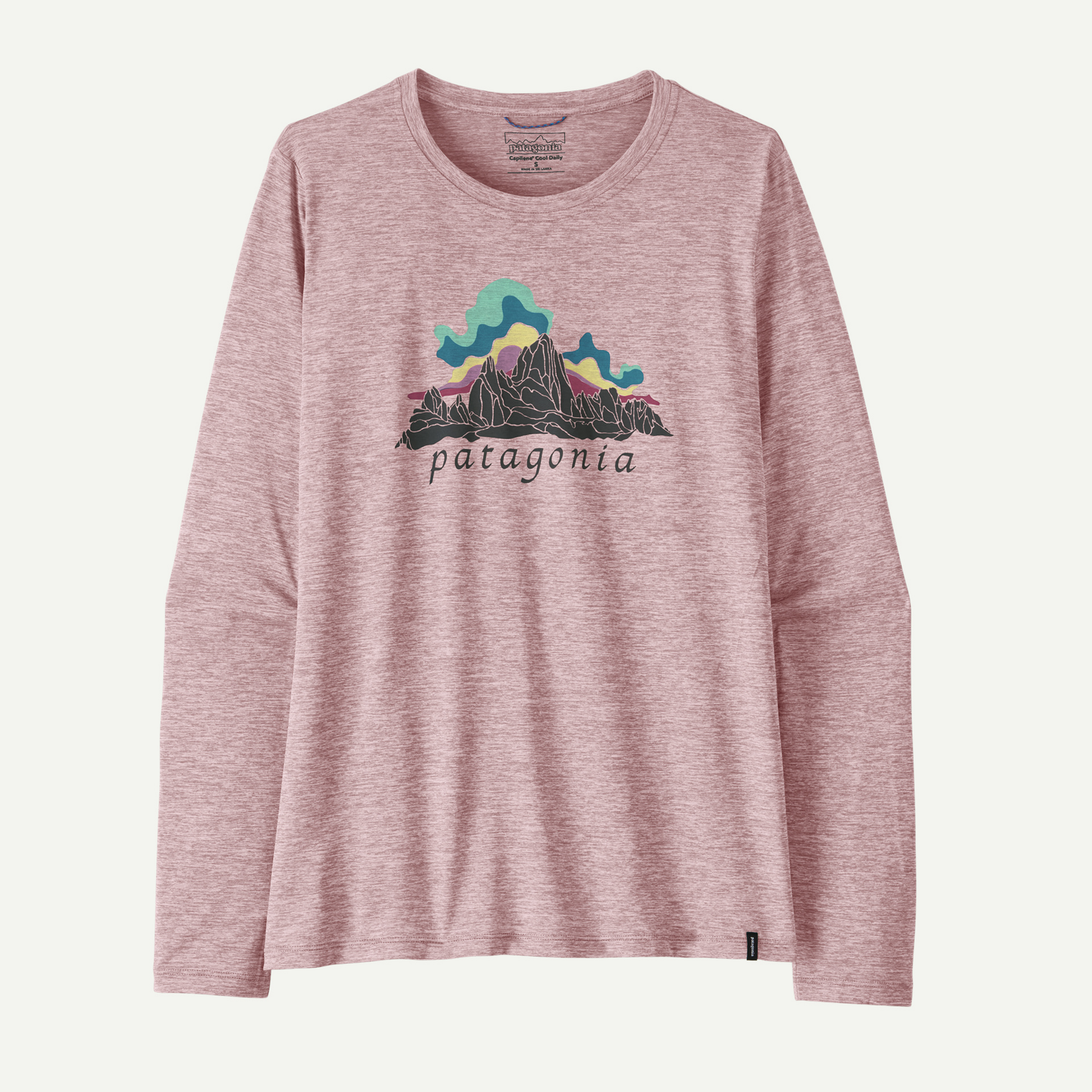 Women's Long-Sleeved Capilene Cool Daily Shirt - Fitz Roy Nimbus