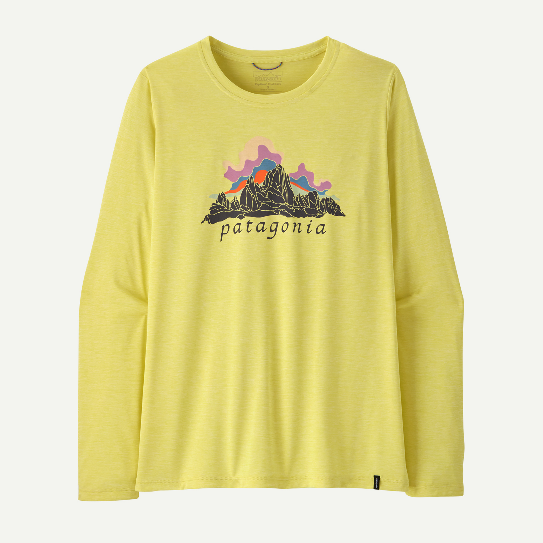 Women's Long-Sleeved Capilene Cool Daily Shirt - Fitz Roy Nimbus