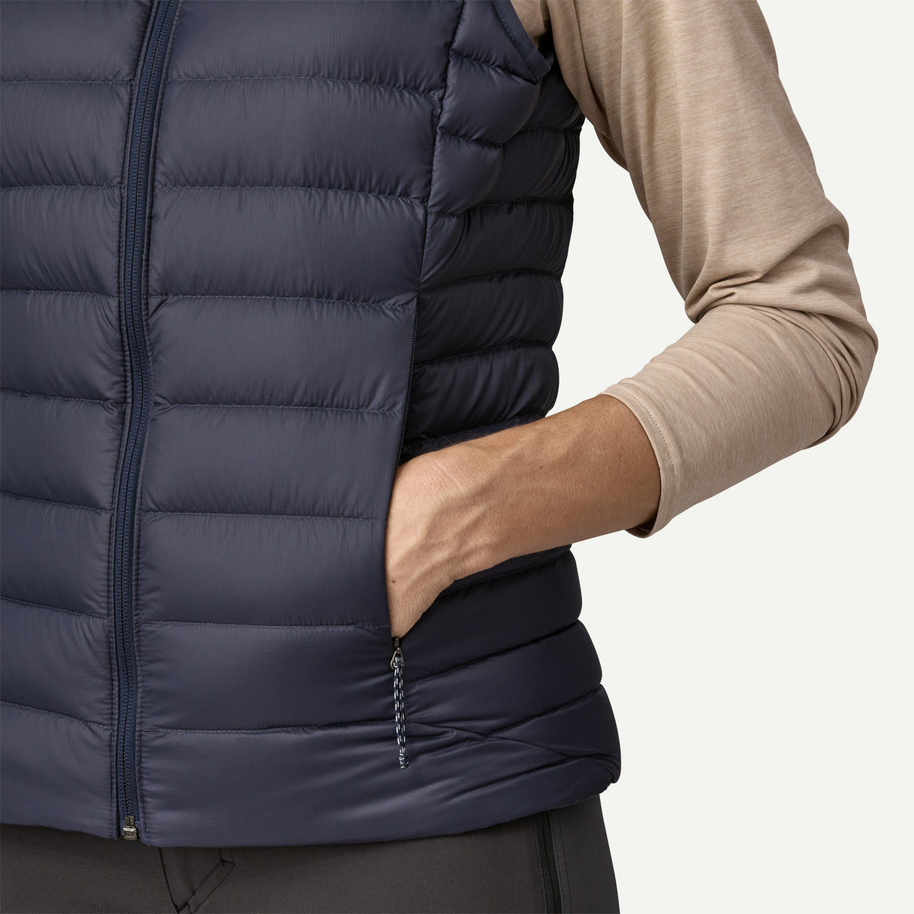Women's Down Sweater Vest - Image 7
