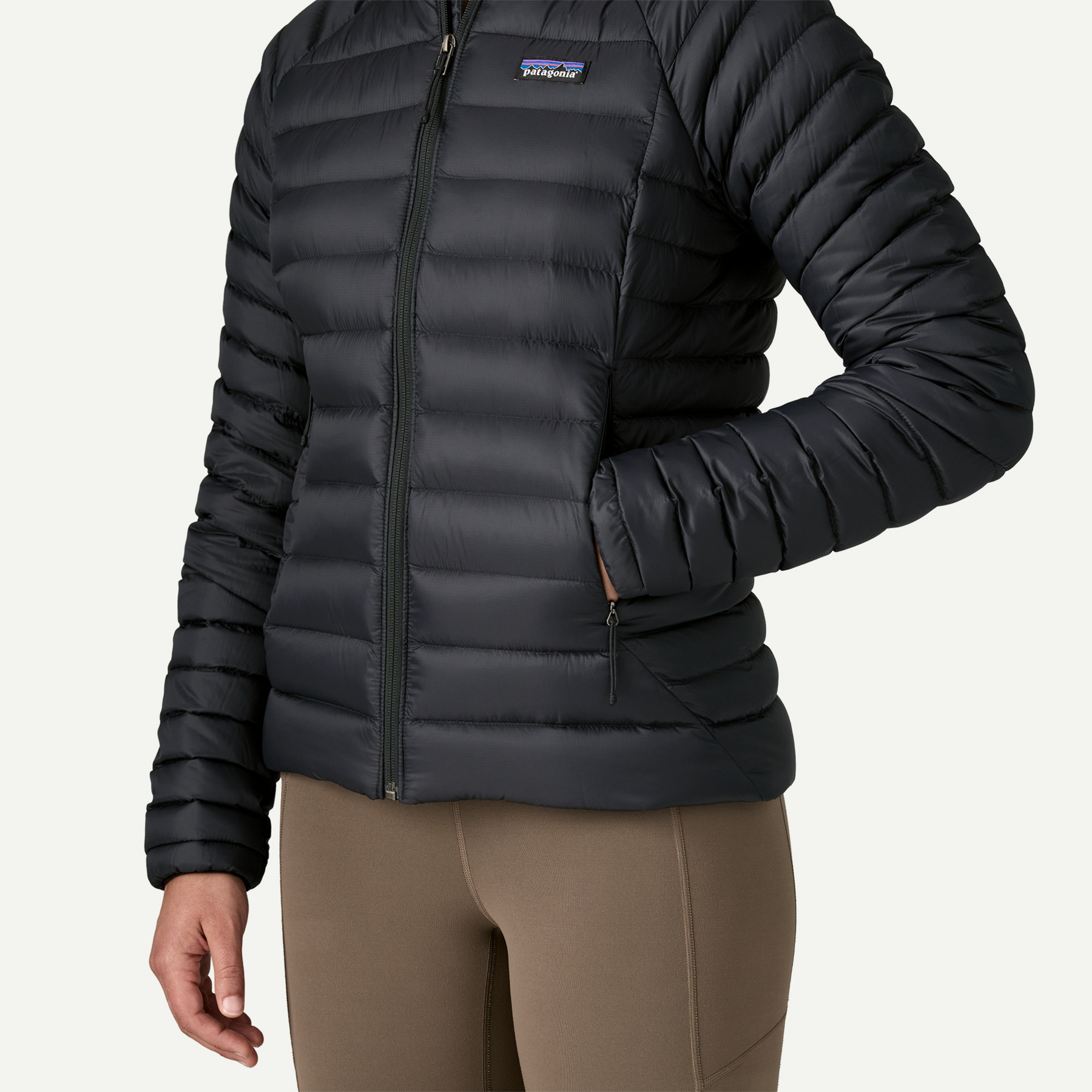 Women's Down Sweater Hoody - Image 4