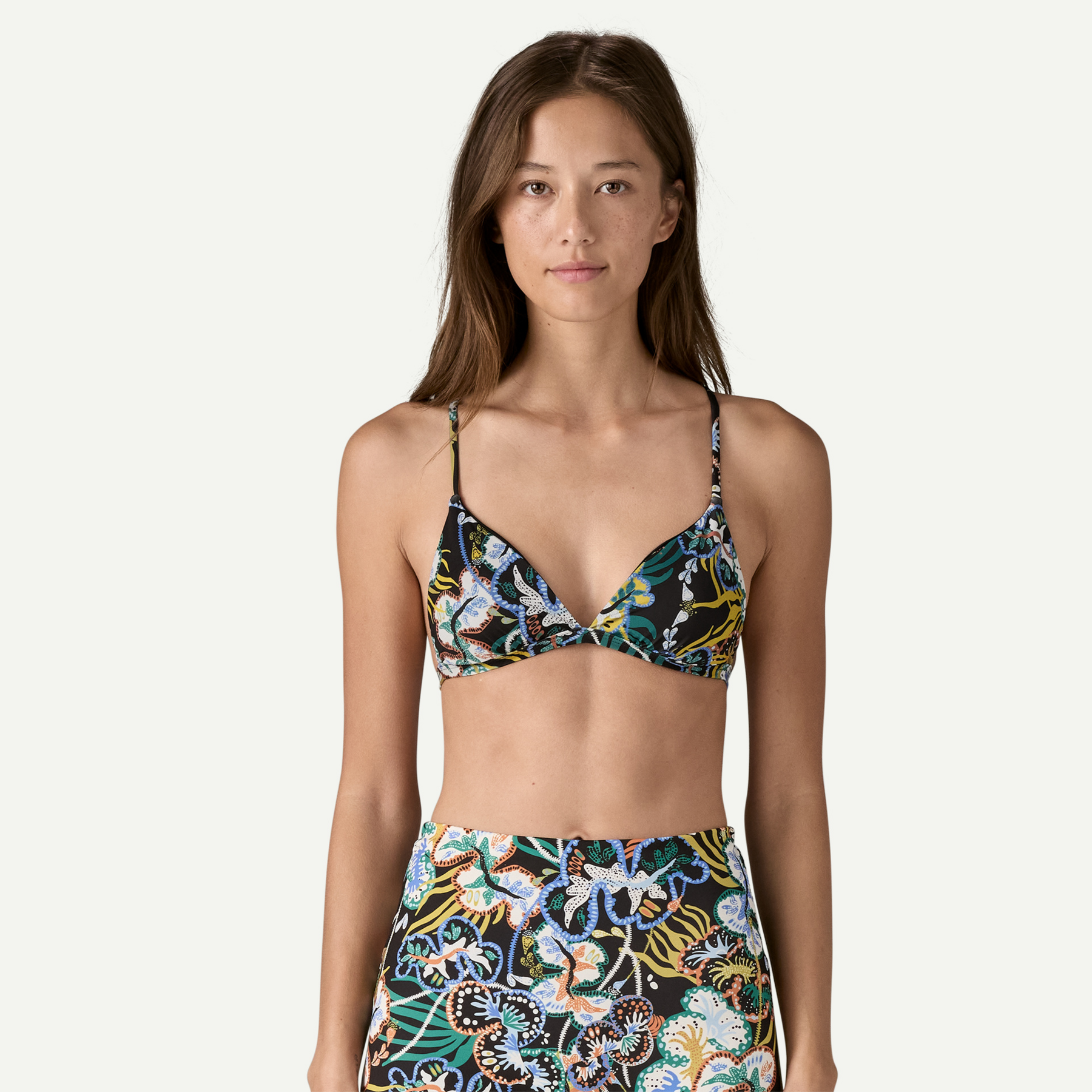 Women's Cross Shore Triangle Bikini Top - Image 2