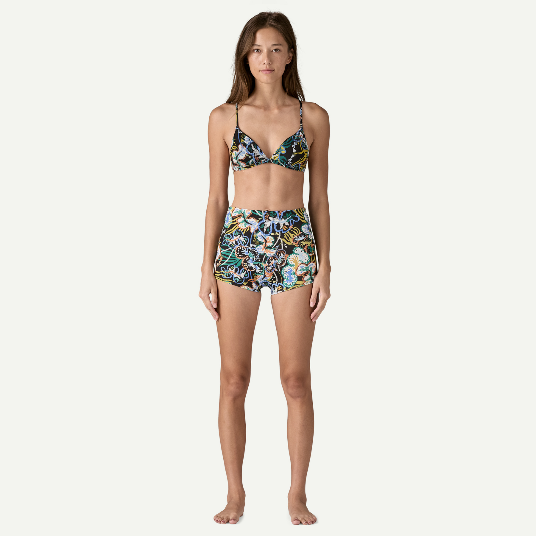 Women's Cross Shore Triangle Bikini Top - Image 4