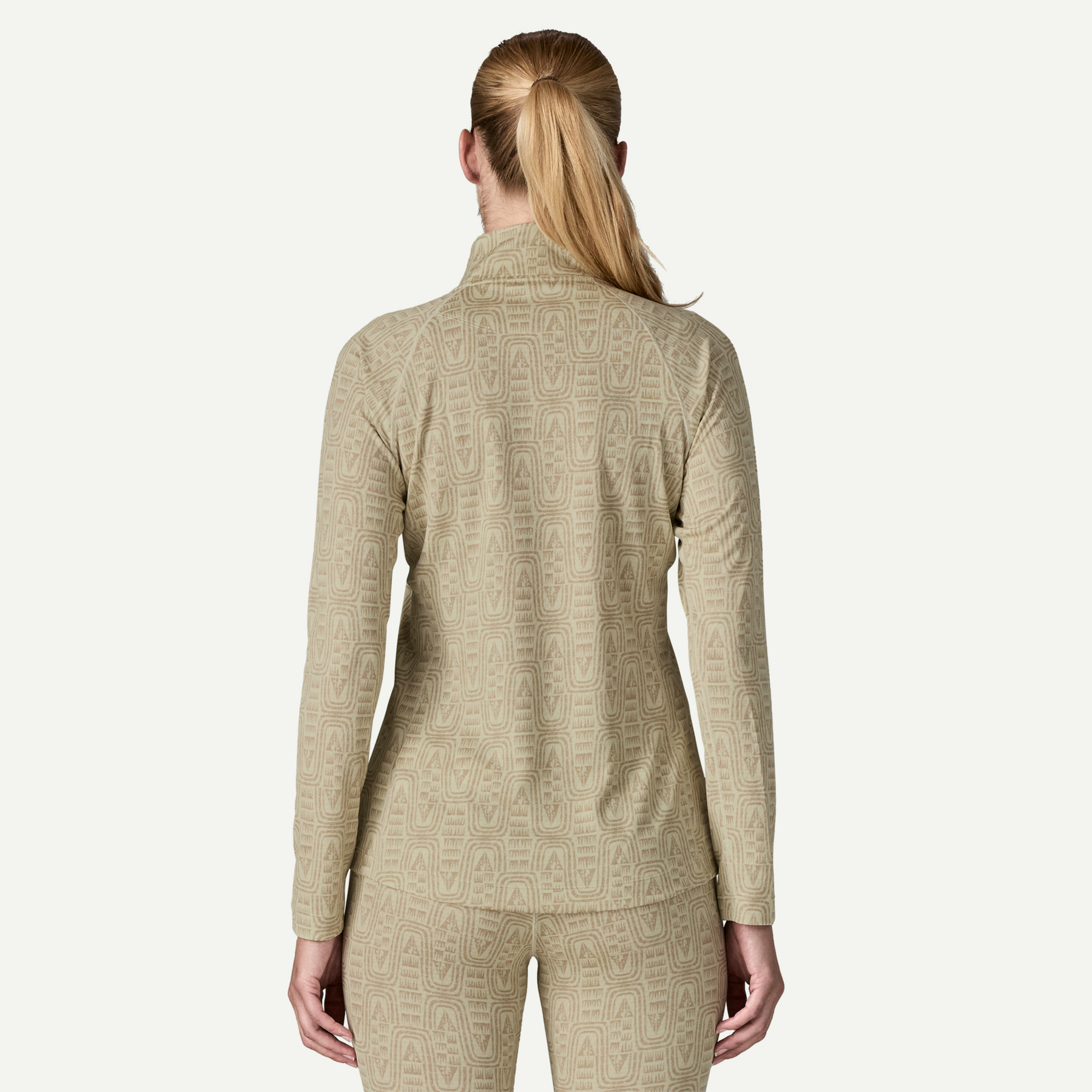 Women's Capilene Midweight Zip-Neck Pullover - Image 3