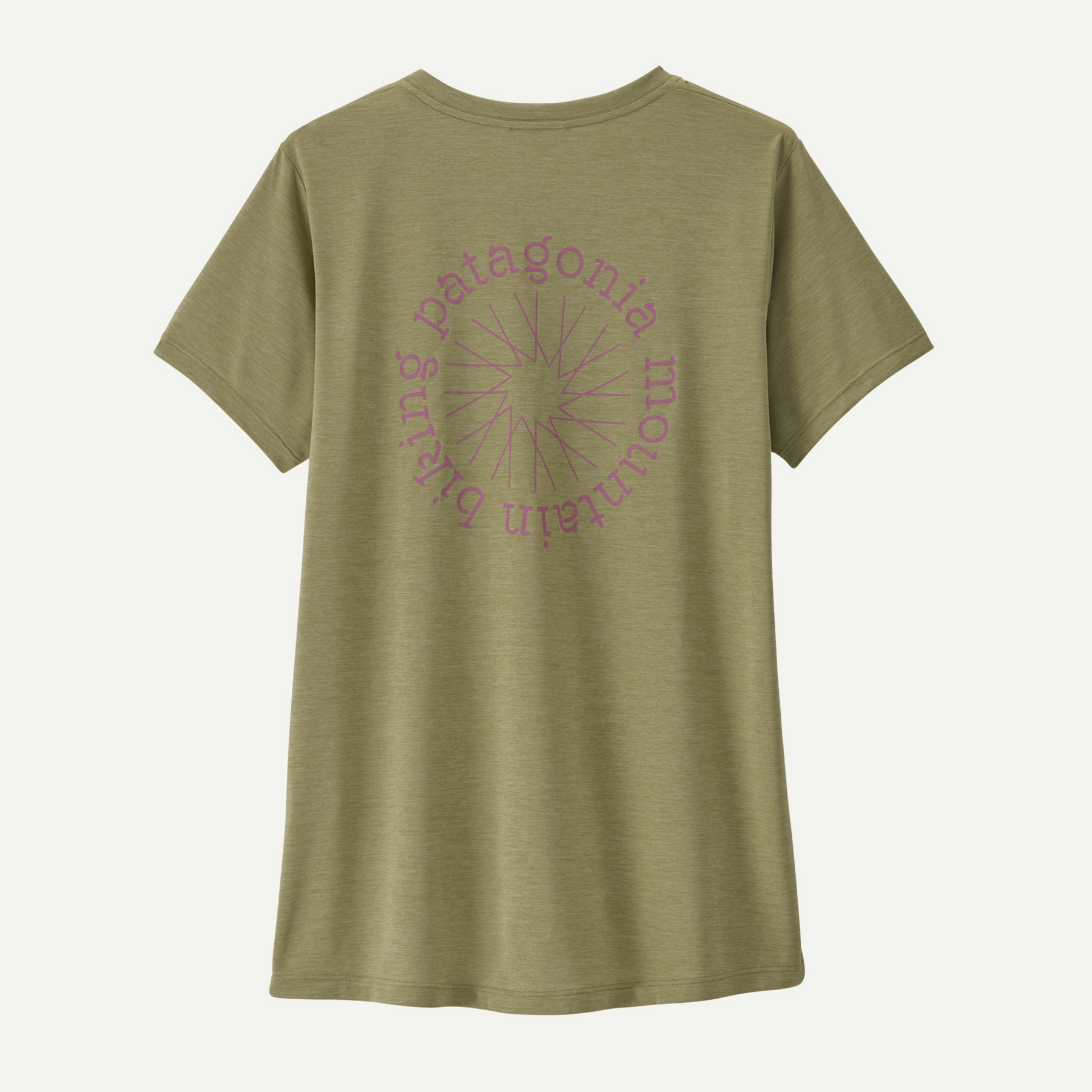 Women's Capilene Cool Daily Shirt - Spoke Stencil