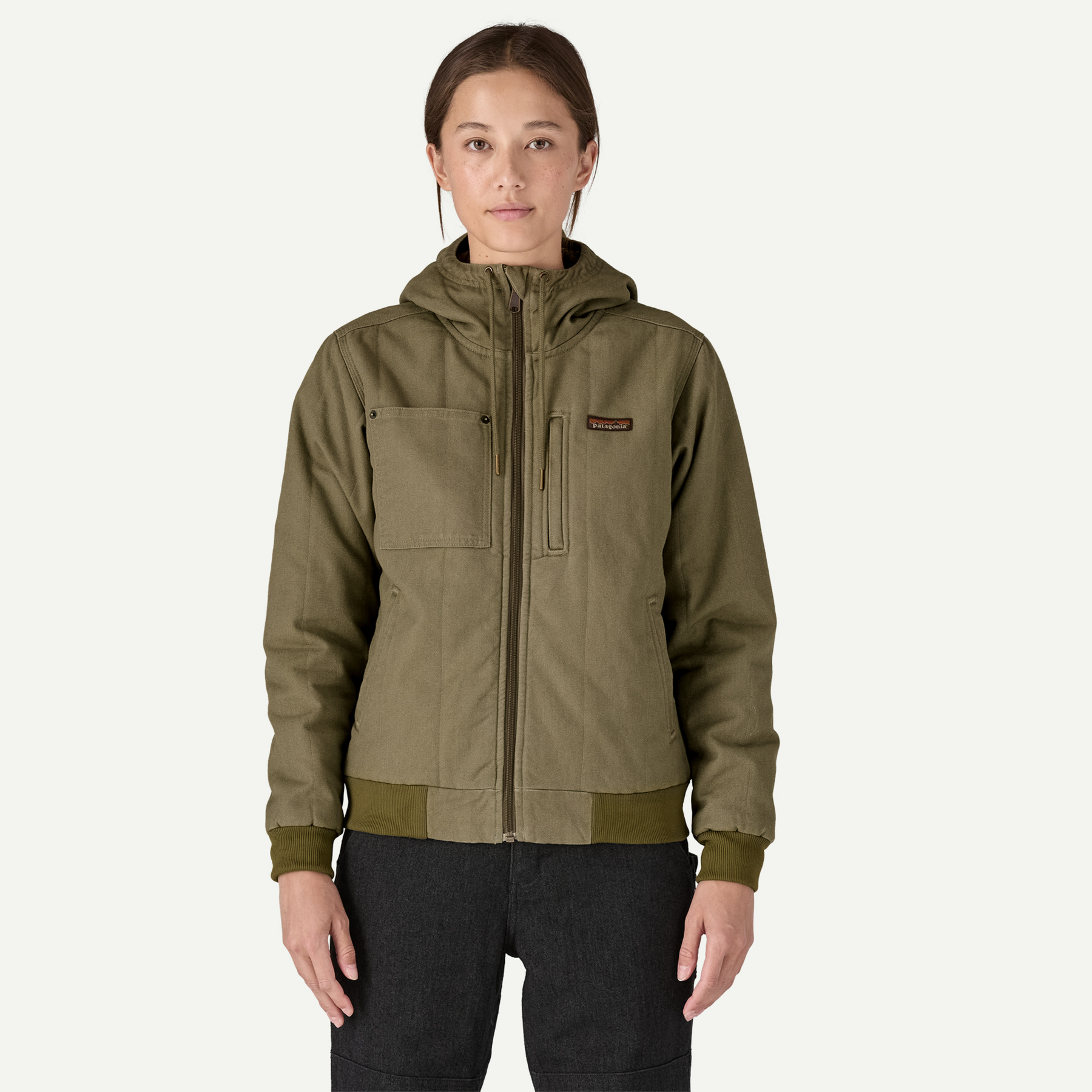 Women's All Seasons Bomber Hoody Work Jacket - Image 2