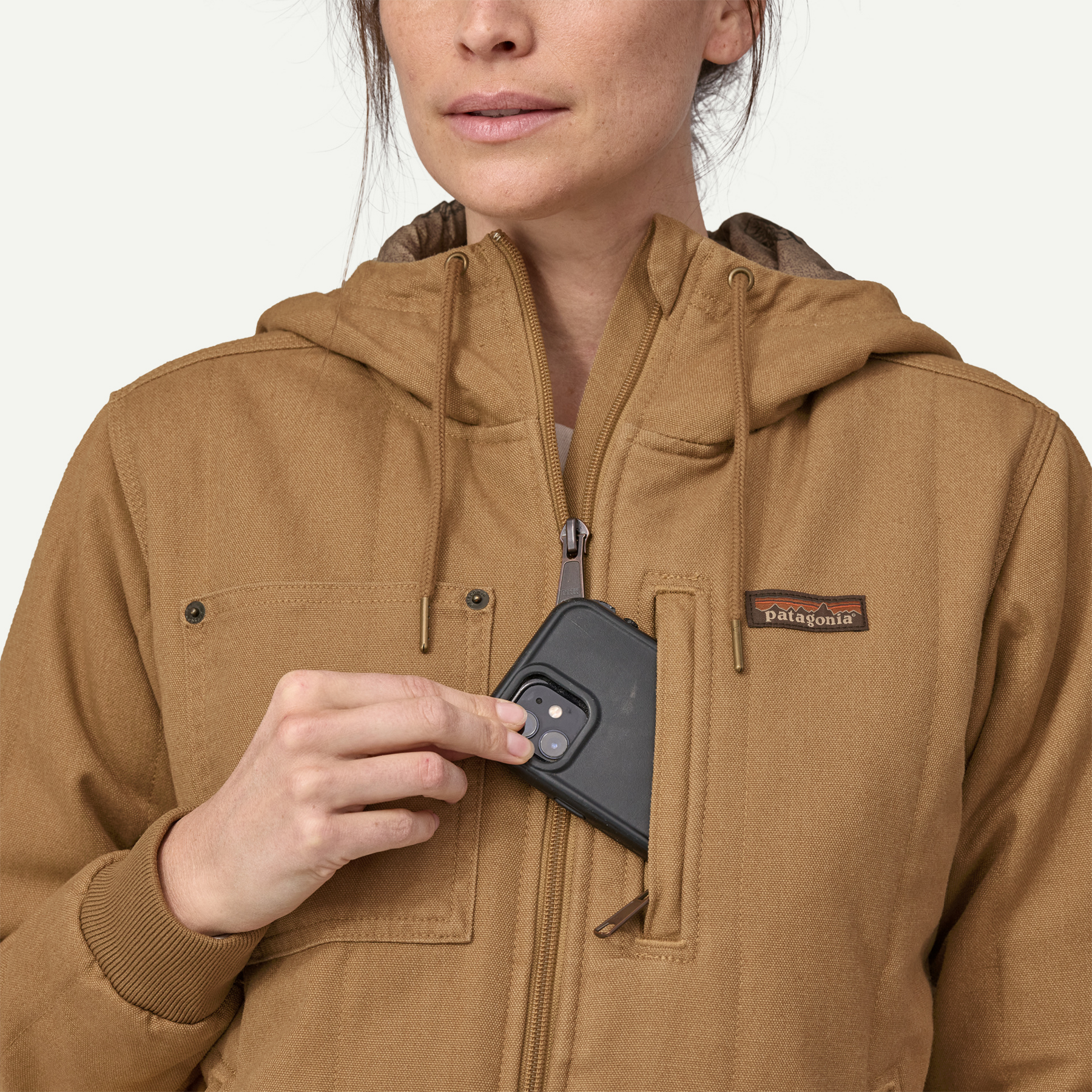 Women's All Seasons Bomber Hoody Work Jacket - Image 6